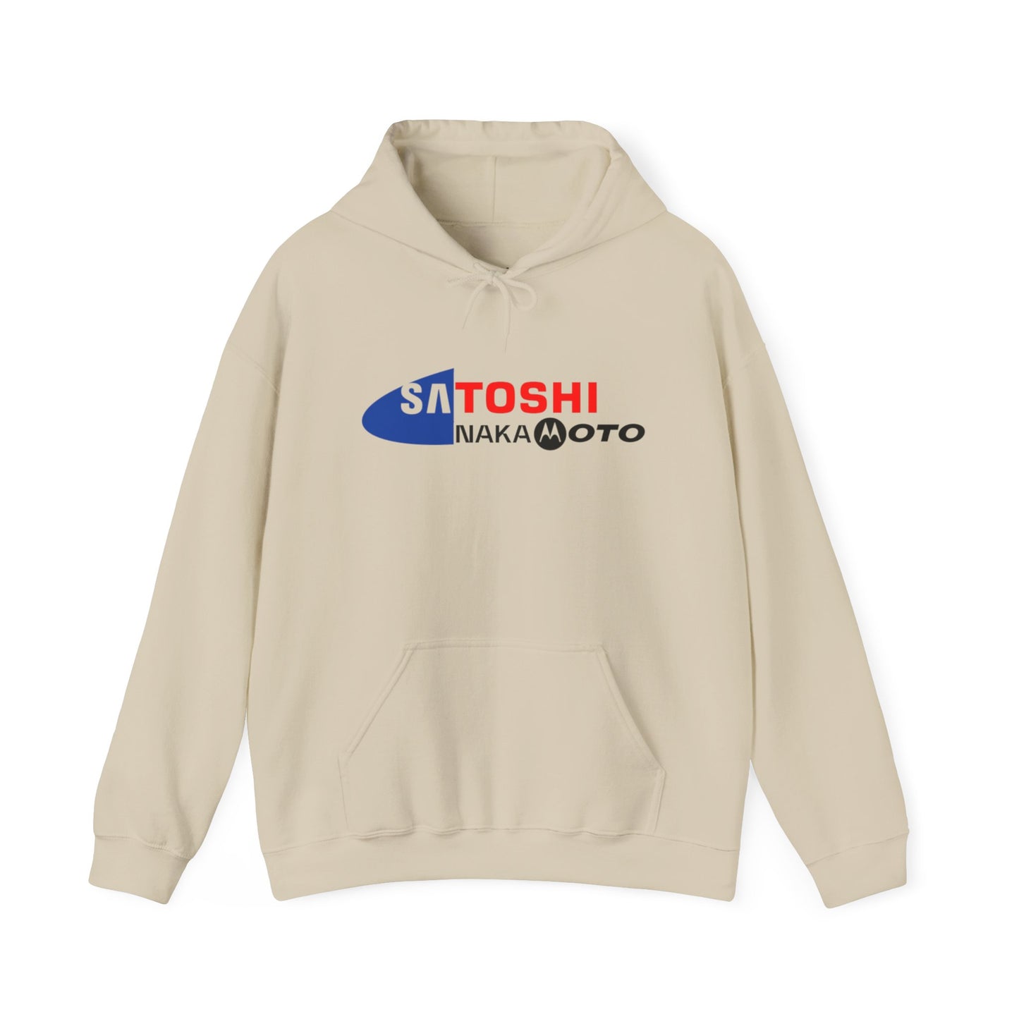 SATOSHI LOGO heavyweight hoodie
