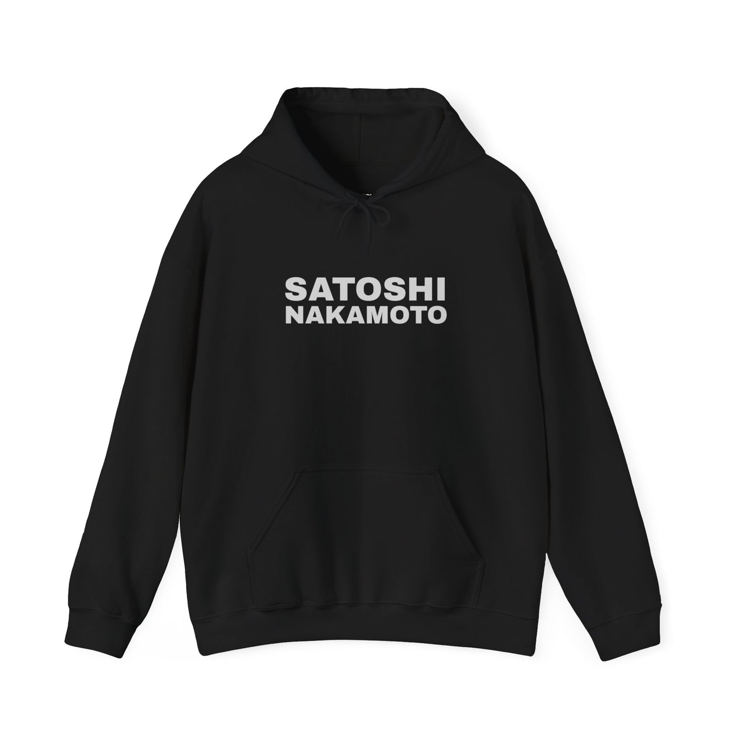 SATOSHI Logo heavyweight hoodie