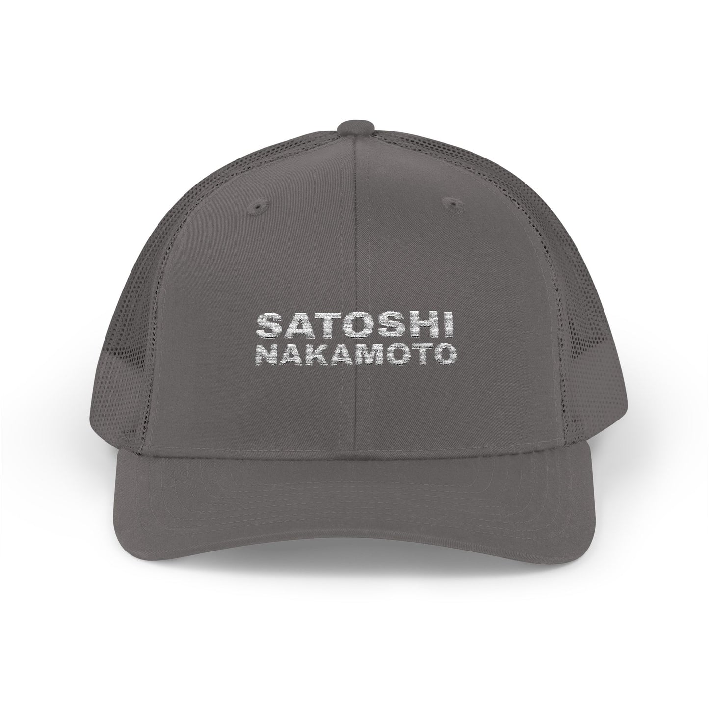 SATOSHI NAKAMOTO TRUCKER CAP