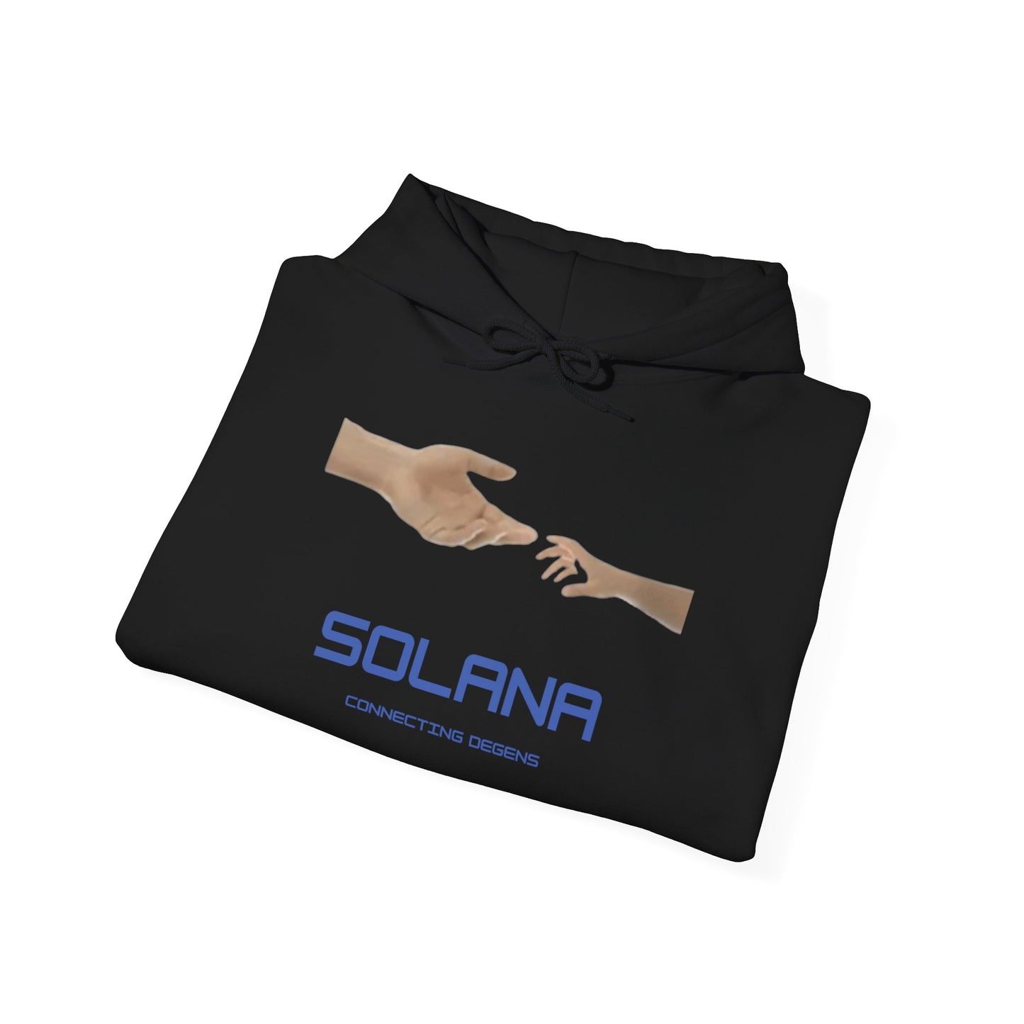 SOLANA CONNECTING DEGENS heavyweight hoodie