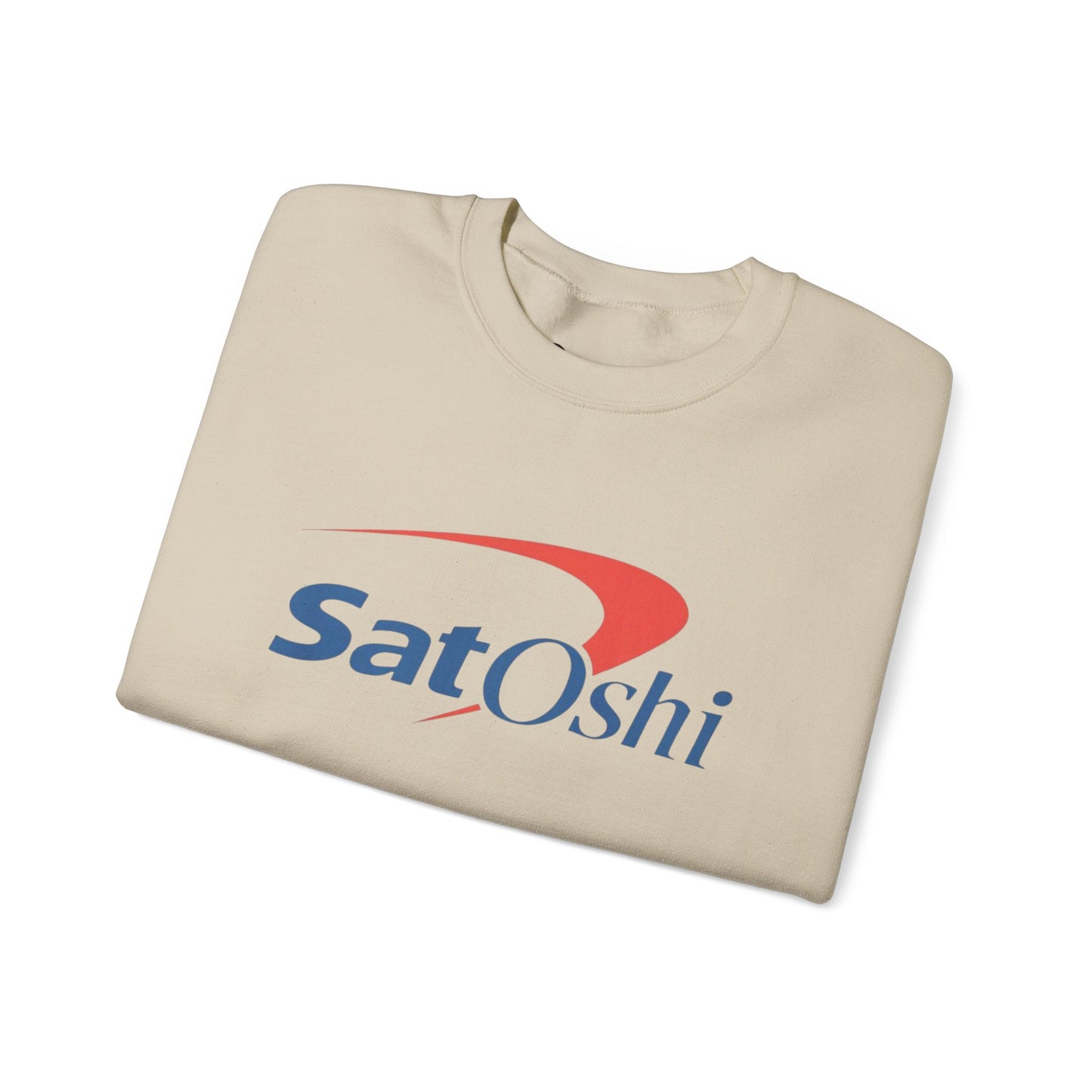 Satoshi LOGO Heavy Crewneck Sweatshirt