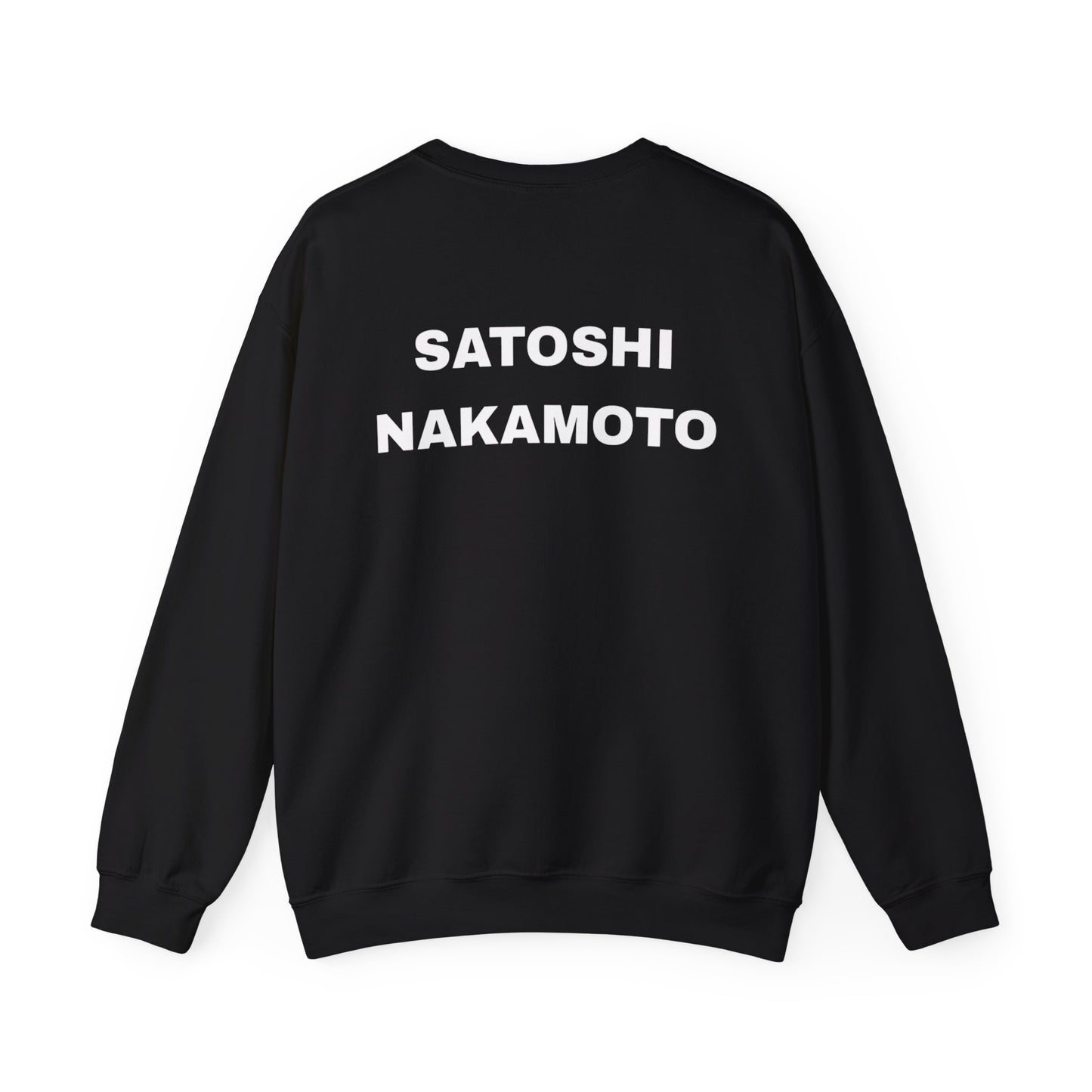 Satoshi Nakamoto Heavy Crewneck Sweatshirt