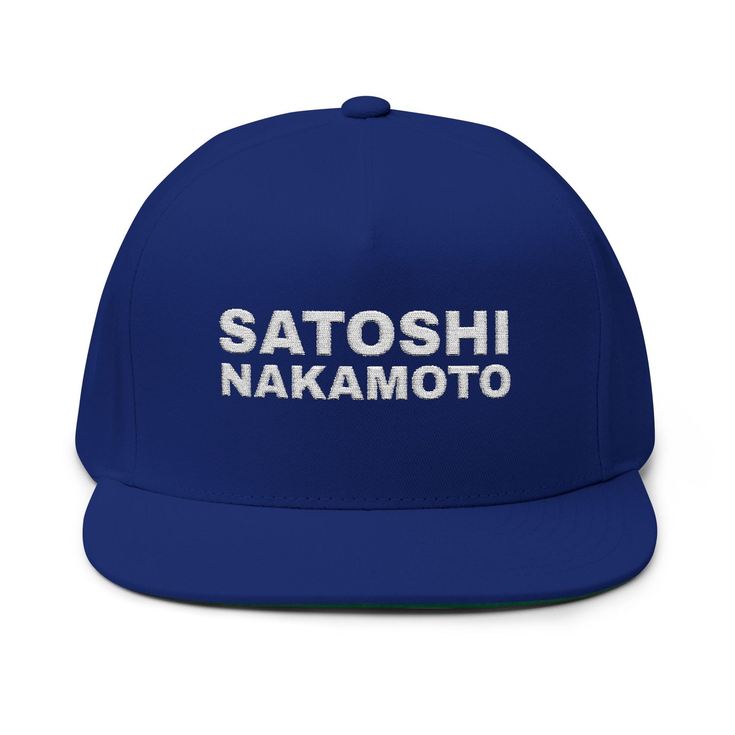 SATOSHI NAKAMOTO SNAPBACK CAP