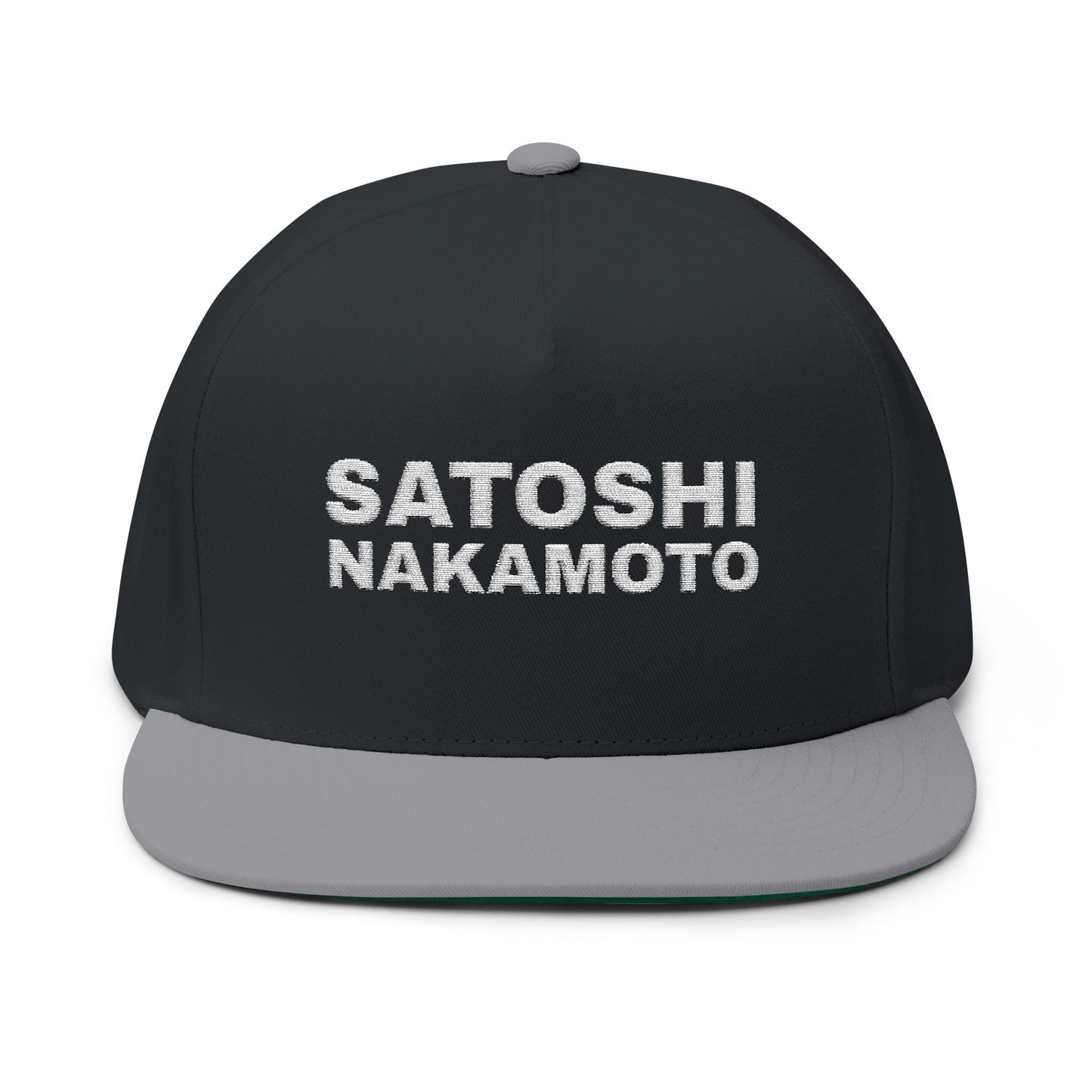 SATOSHI NAKAMOTO SNAPBACK CAP
