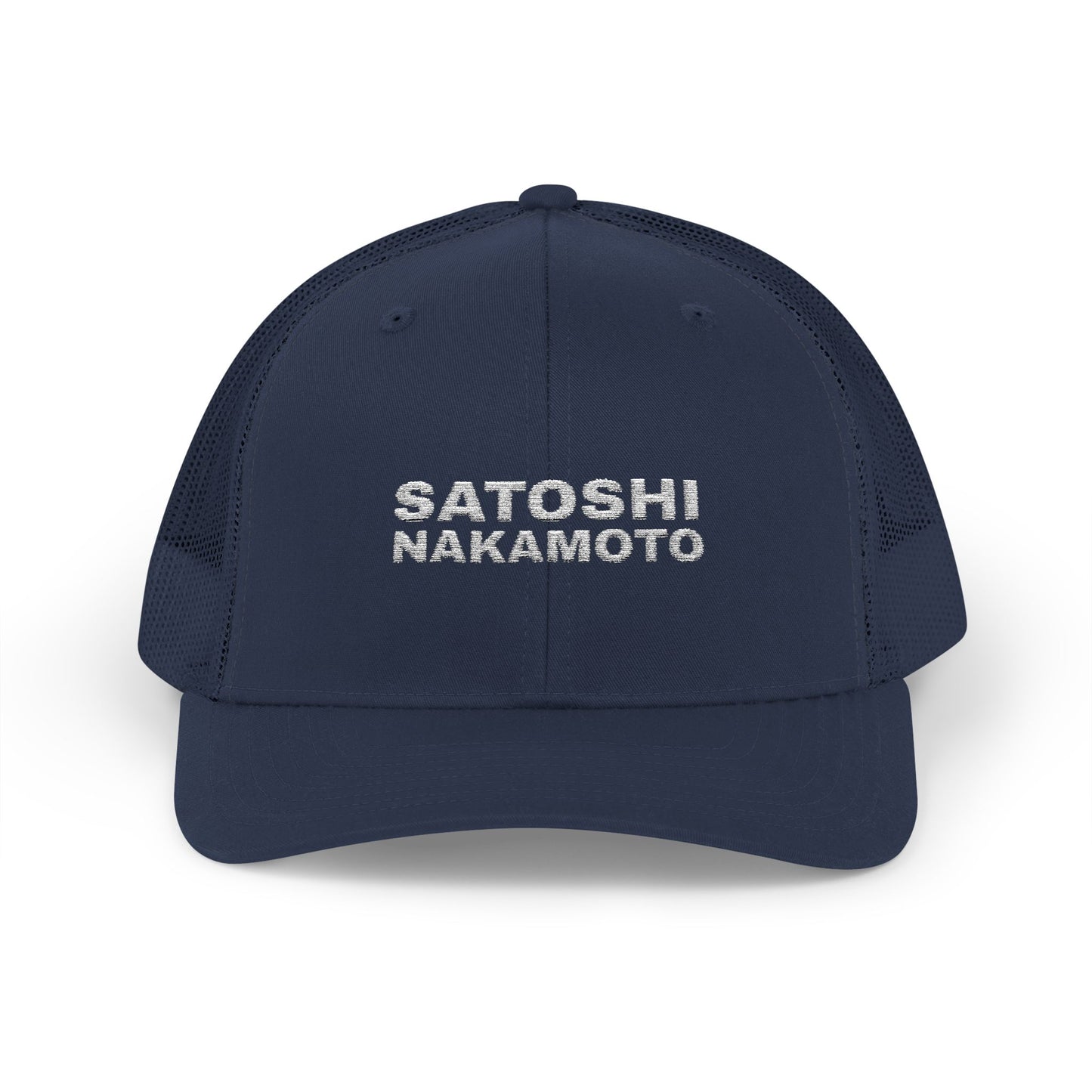 SATOSHI NAKAMOTO TRUCKER CAP
