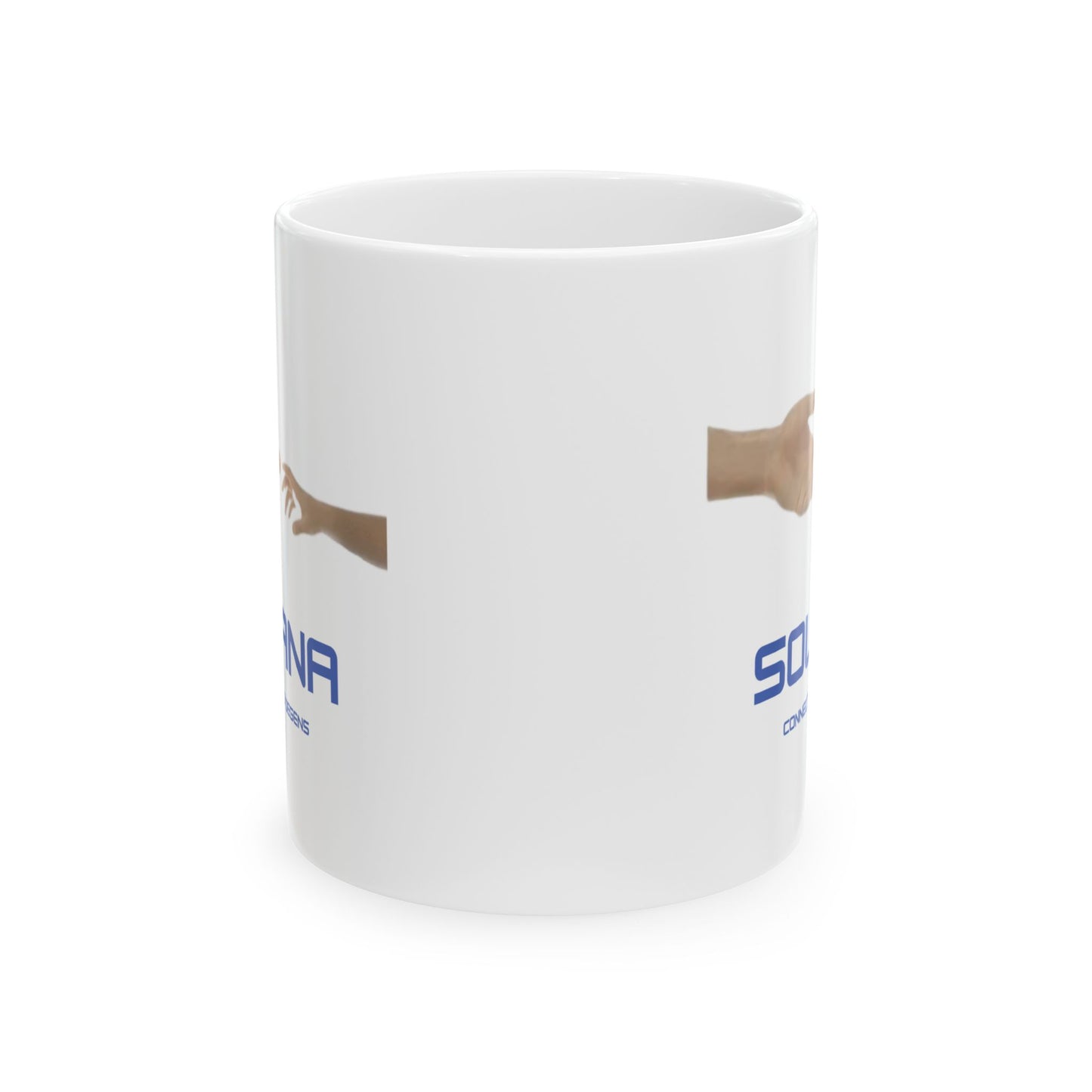 SOLANA CONNECTING DEGENS MUG
