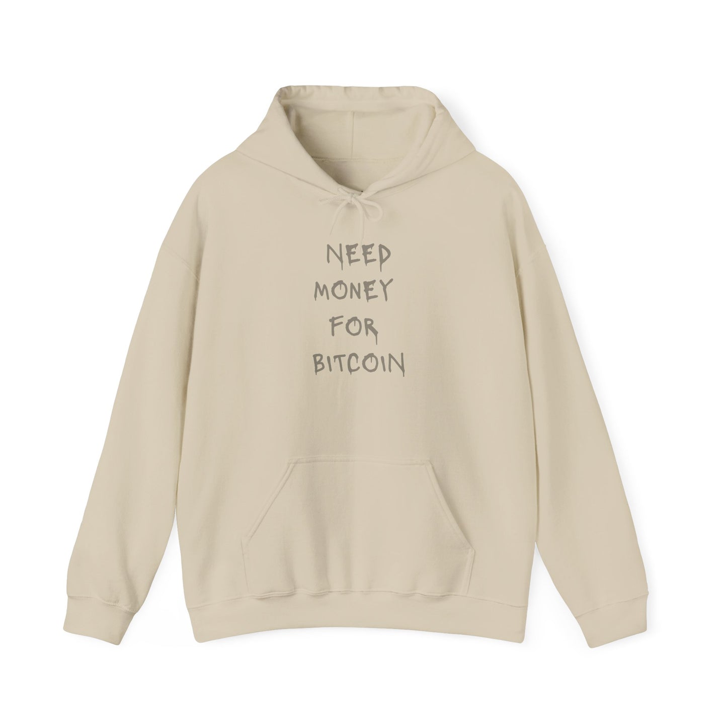 NEED BITCOIN heavyweight hoodie