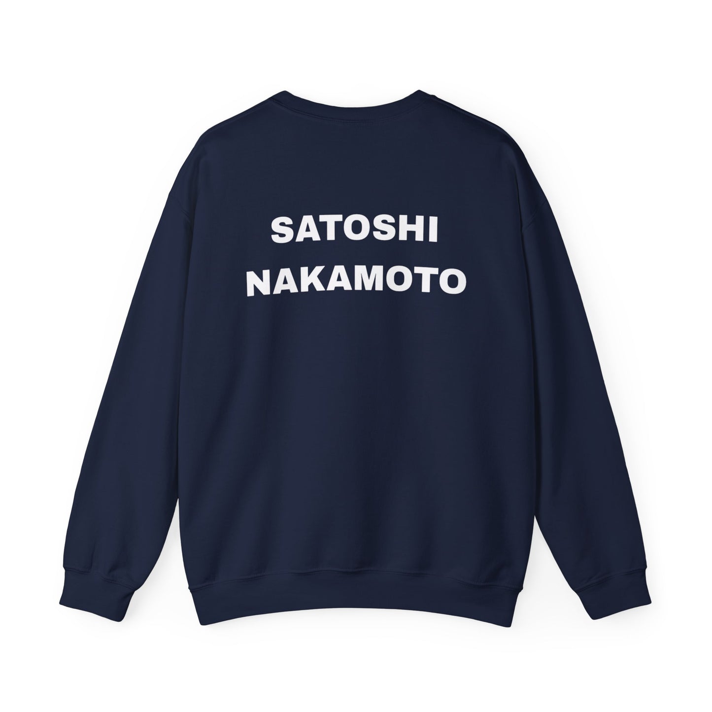 Satoshi Nakamoto Heavy Crewneck Sweatshirt