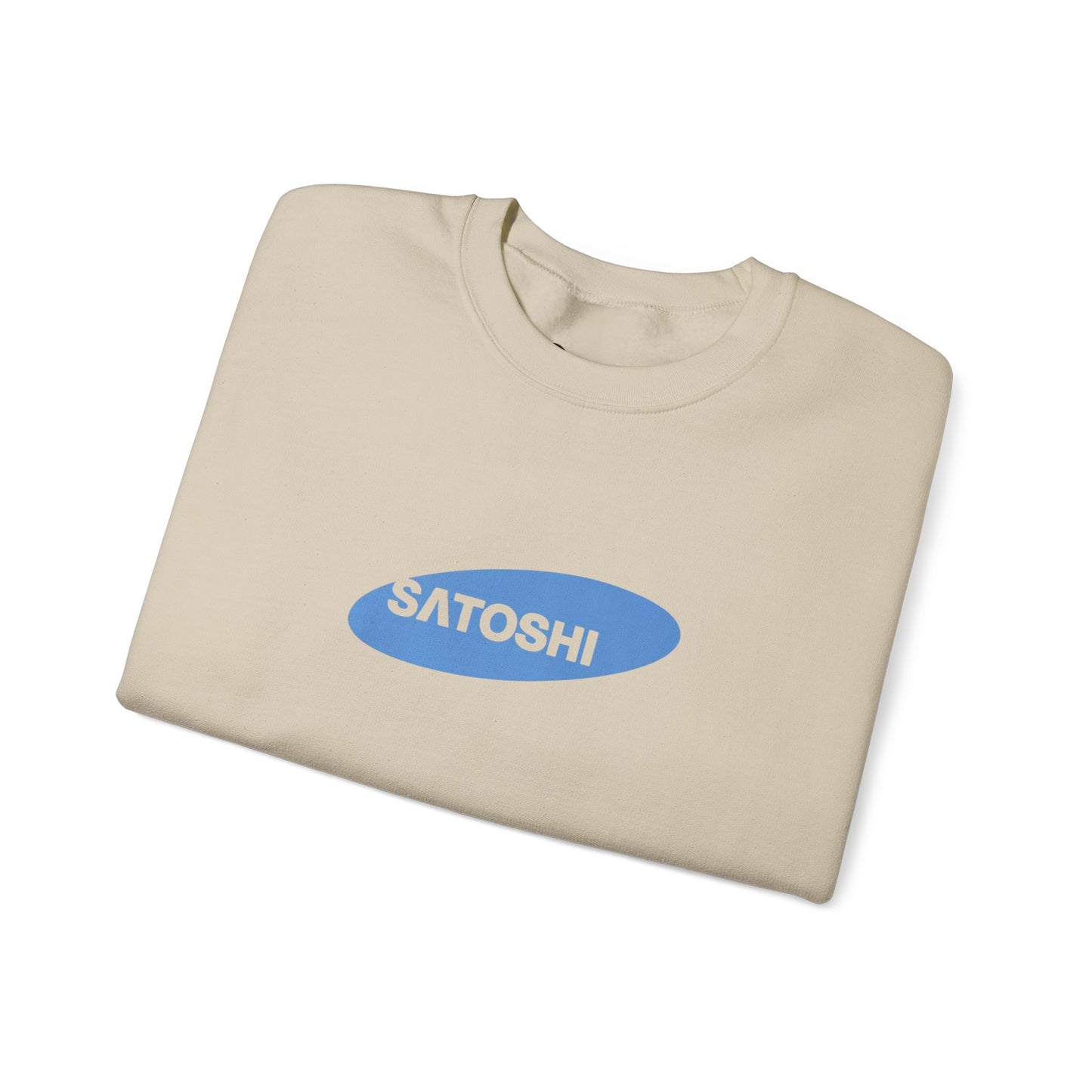 Satoshi LOGO Heavy Crewneck Sweatshirt