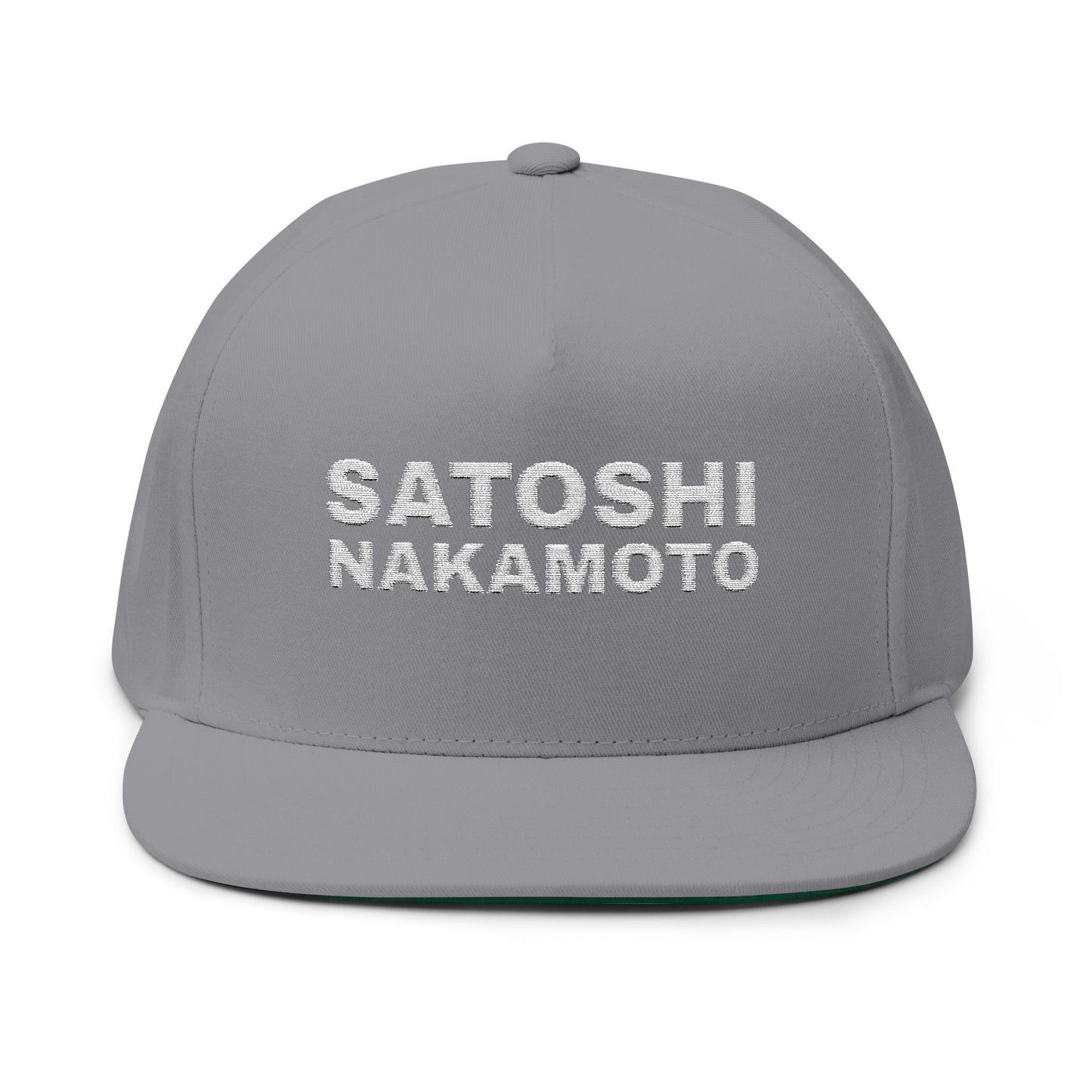 SATOSHI NAKAMOTO SNAPBACK CAP