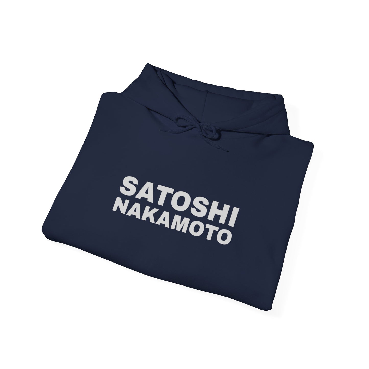 SATOSHI Logo heavyweight hoodie