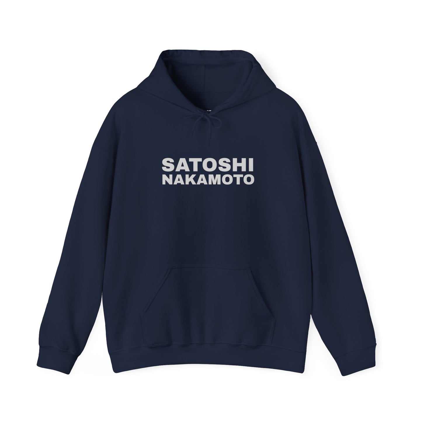 SATOSHI Logo heavyweight hoodie