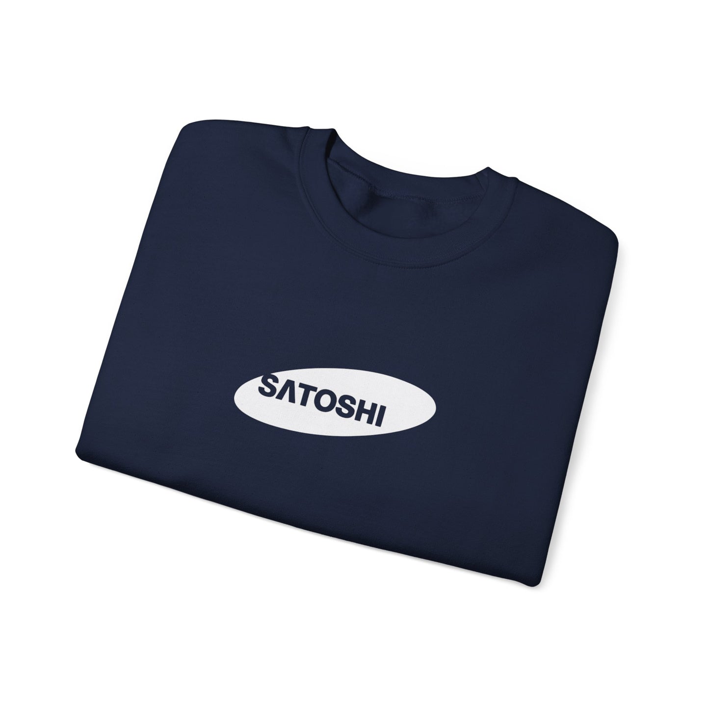 Satoshi LOGO Heavy Crewneck Sweatshirt