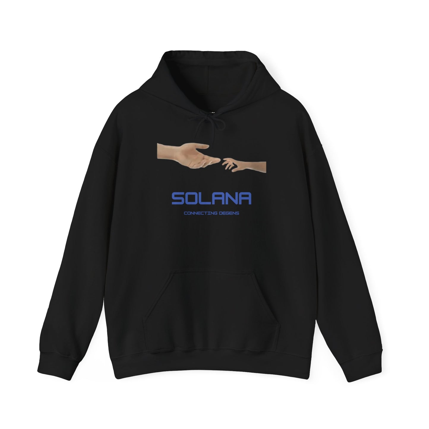 SOLANA CONNECTING DEGENS heavyweight hoodie