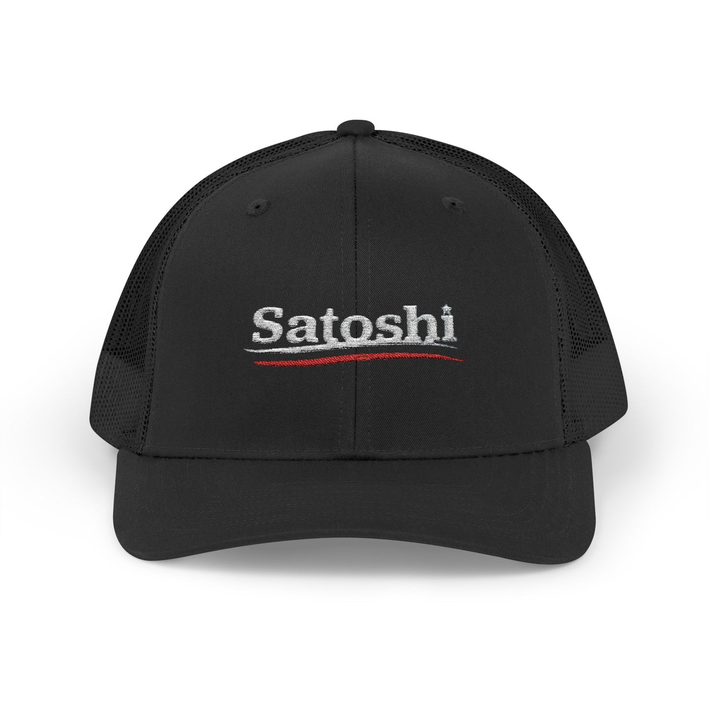 SATOSHI POLITICAL CAMPAIGN TRUCKER CAP