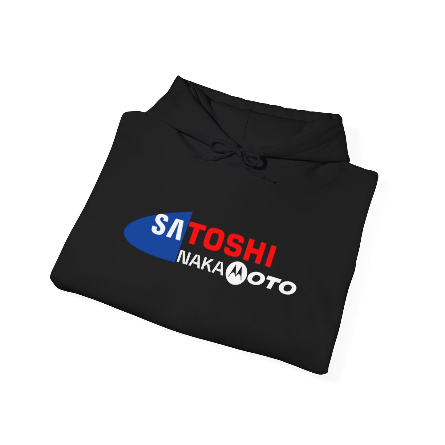 SATOSHI LOGO heavyweight hoodie