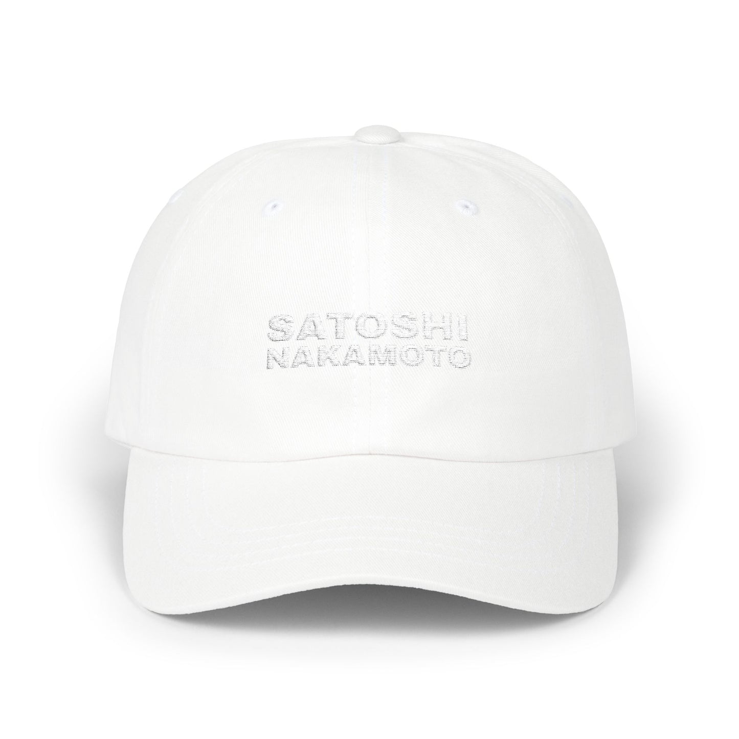 SATOSHI NAKAMOTO CLASSIC DAD CAP
