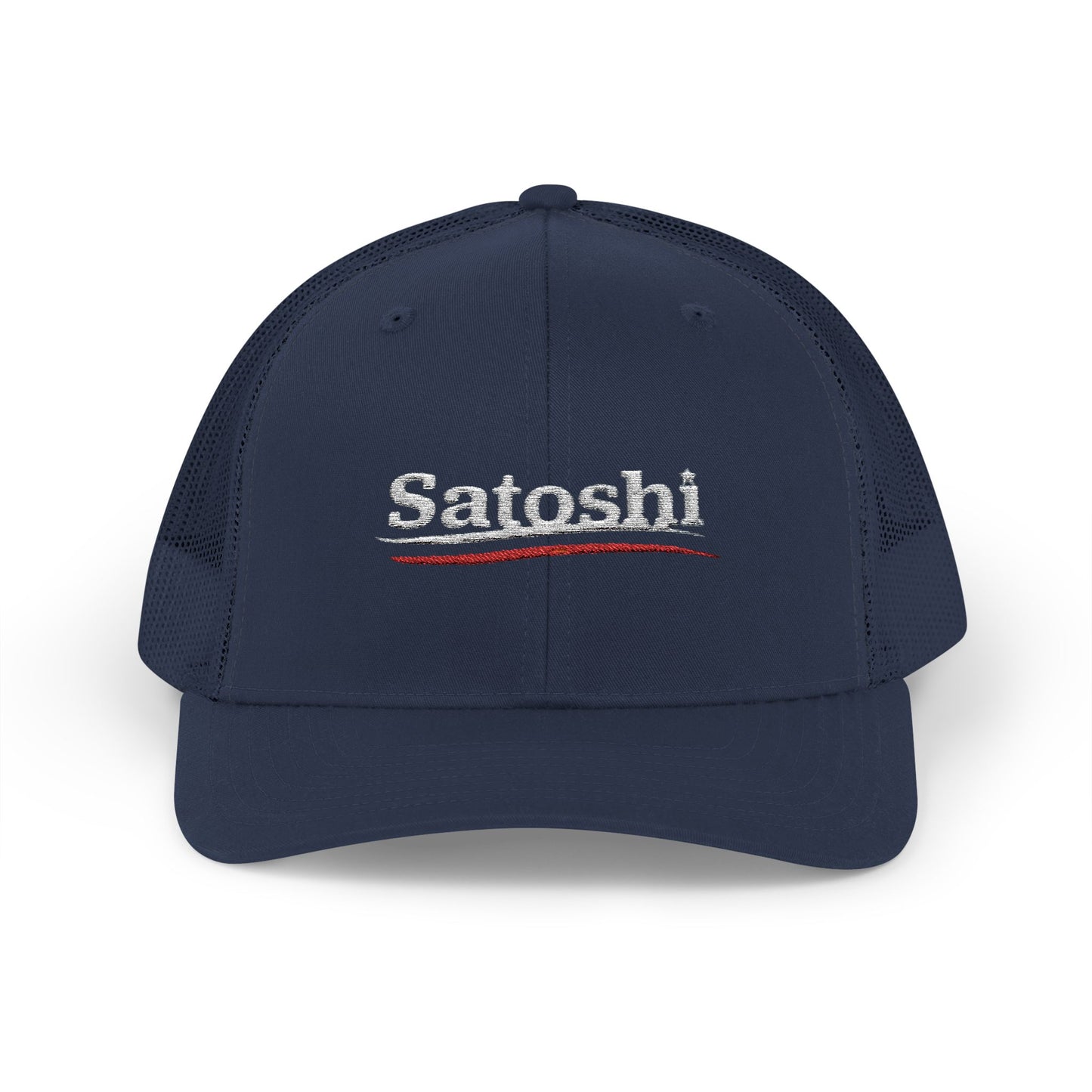 SATOSHI POLITICAL CAMPAIGN TRUCKER CAP