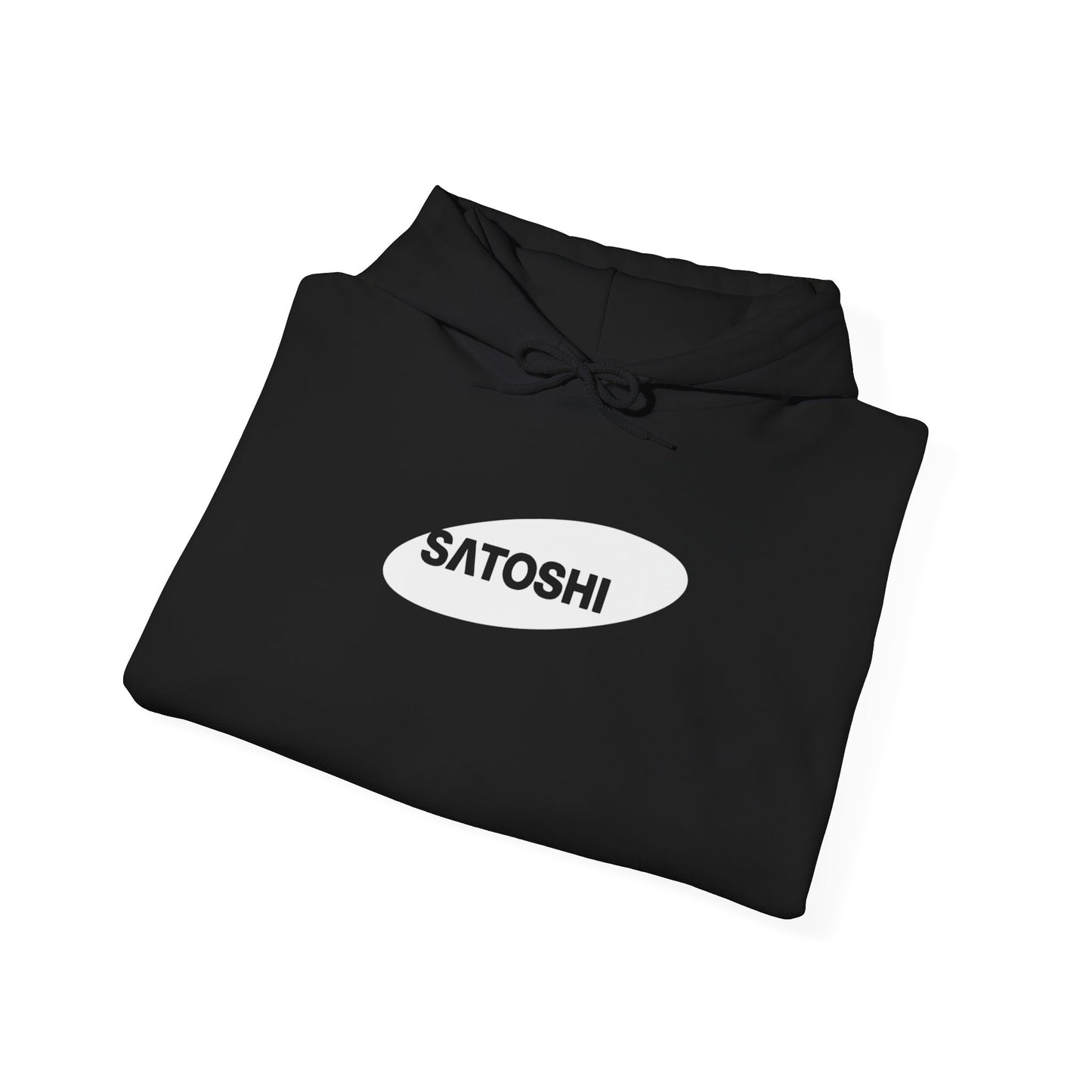 SATOSHI Logo heavyweight hoodie