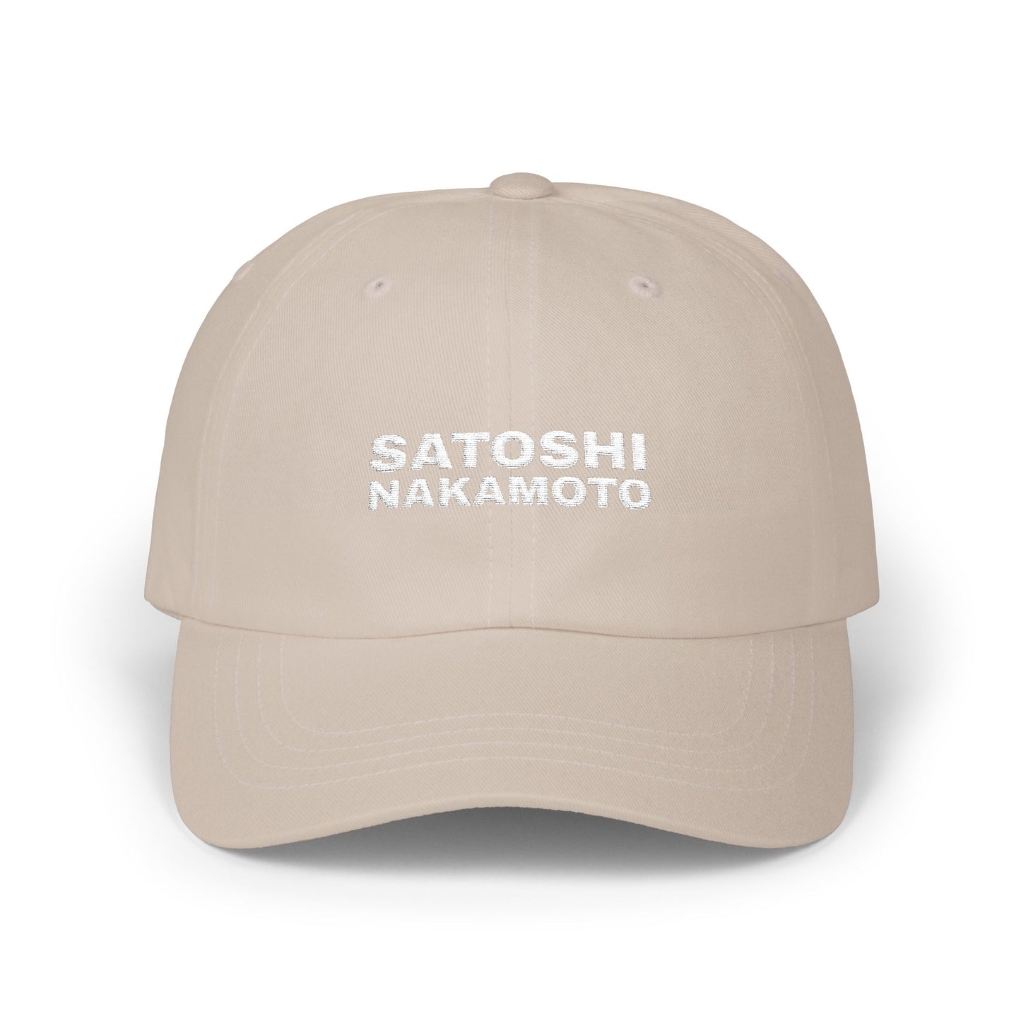 SATOSHI NAKAMOTO CLASSIC DAD CAP