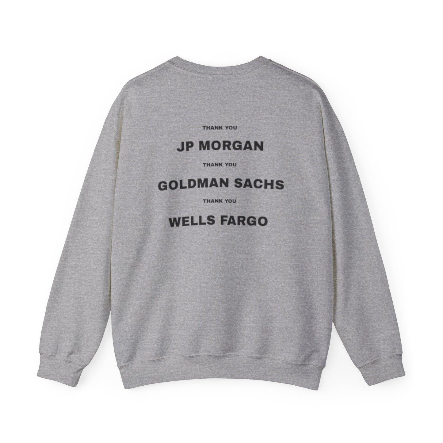 THANK YOU Heavy Crewneck Sweatshirt
