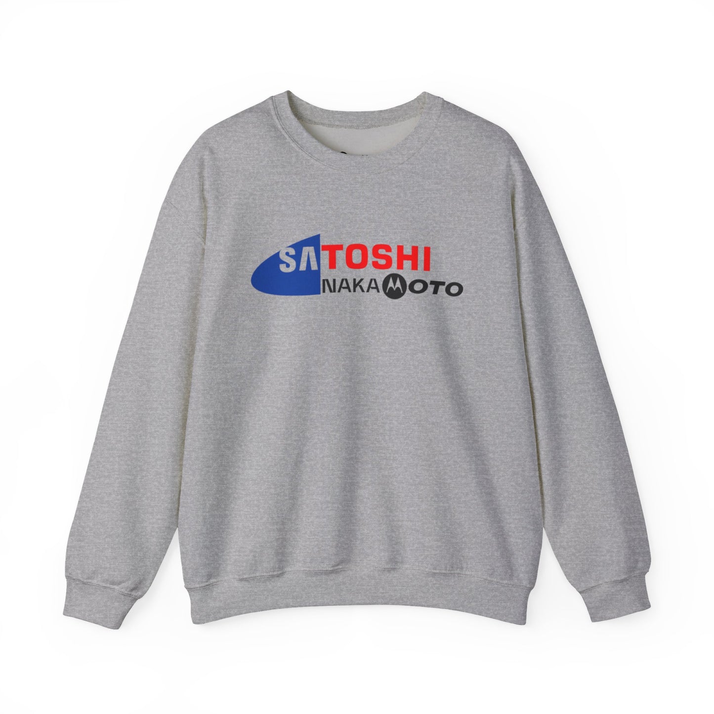 Satoshi Nakamoto LOGO Heavy Crewneck Sweatshirt