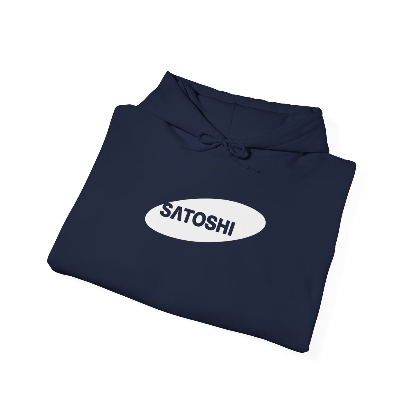 SATOSHI Logo heavyweight hoodie