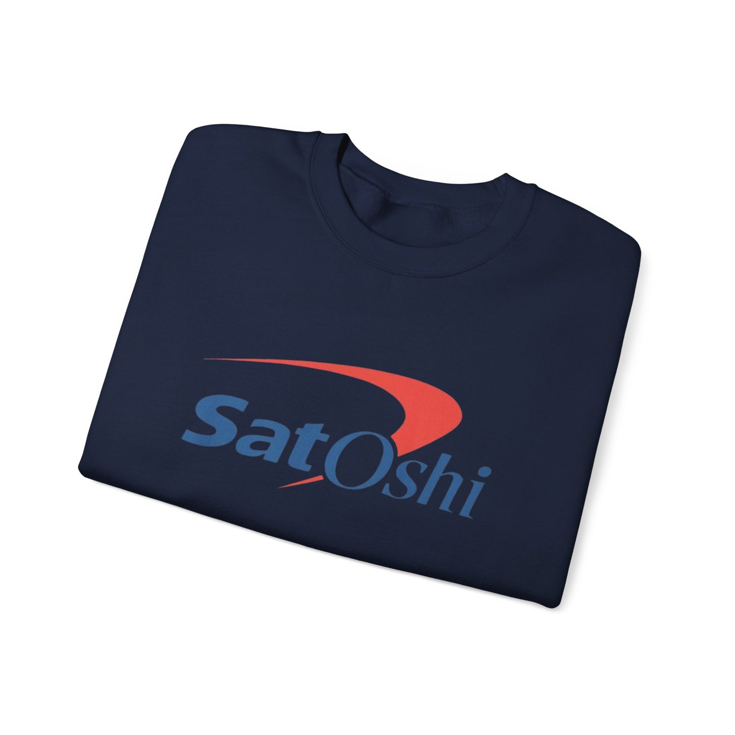 Satoshi LOGO Heavy Crewneck Sweatshirt