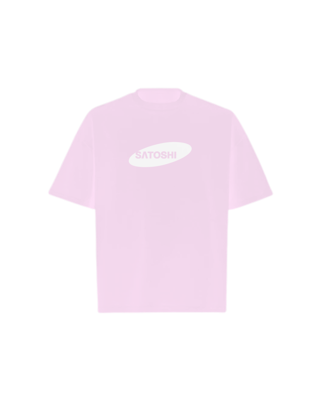 SATOSHI Logo Oversized Boxy Tee