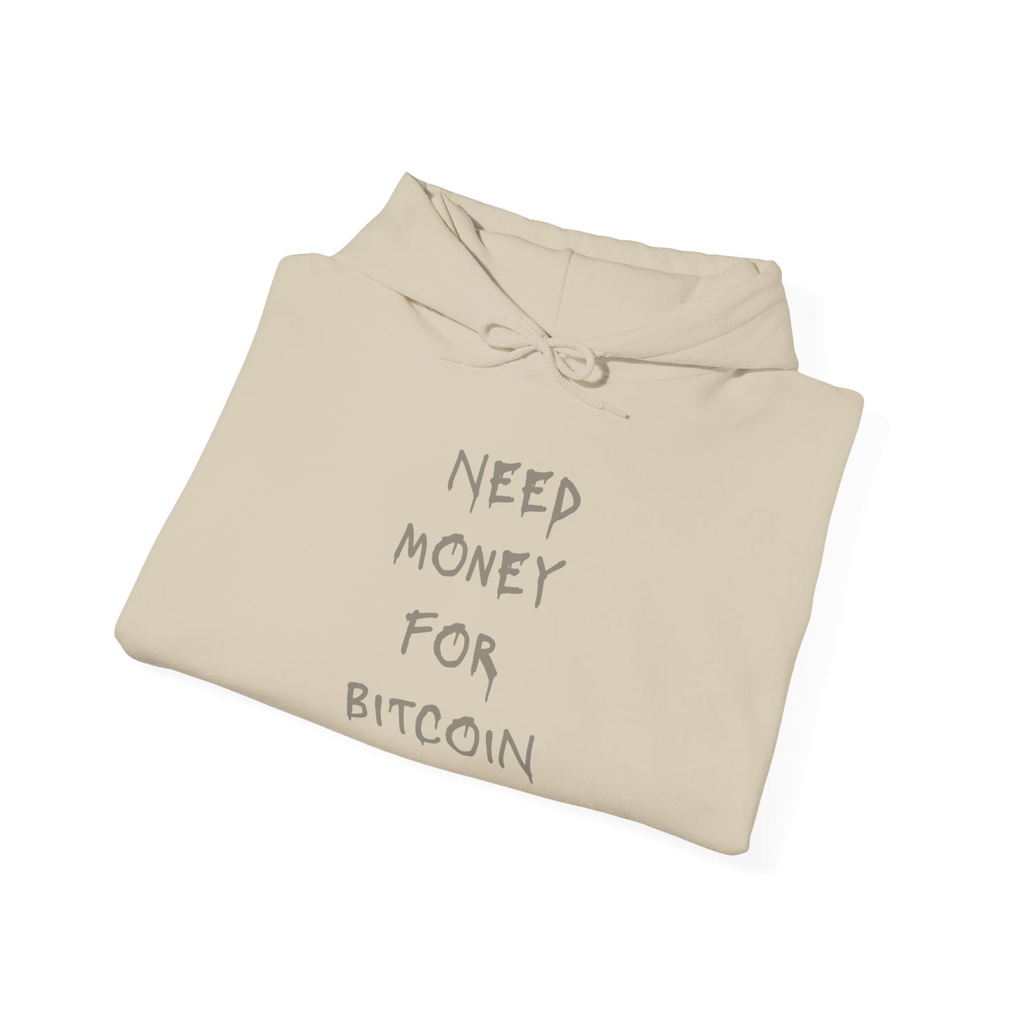 NEED BITCOIN heavyweight hoodie