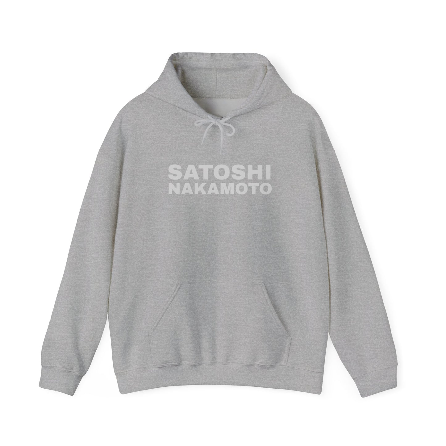 SATOSHI Logo heavyweight hoodie