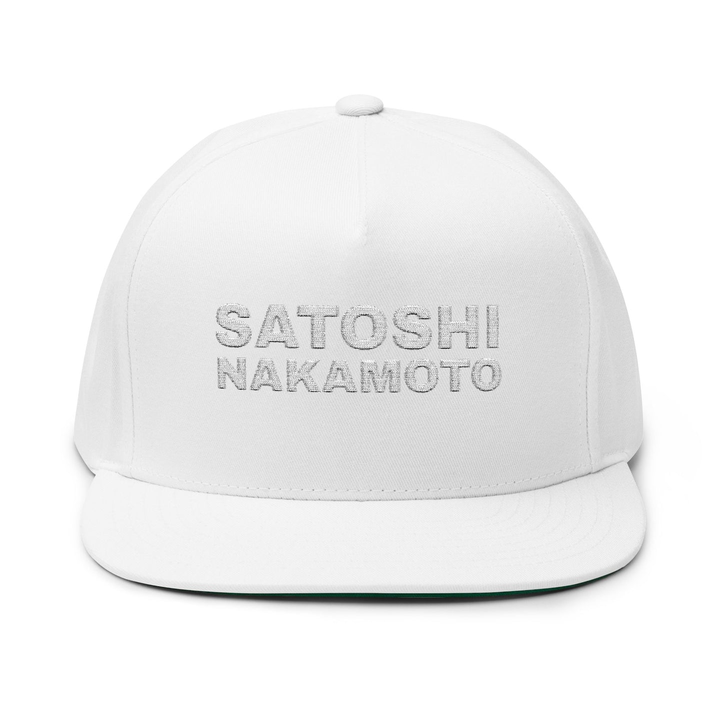 SATOSHI NAKAMOTO SNAPBACK CAP