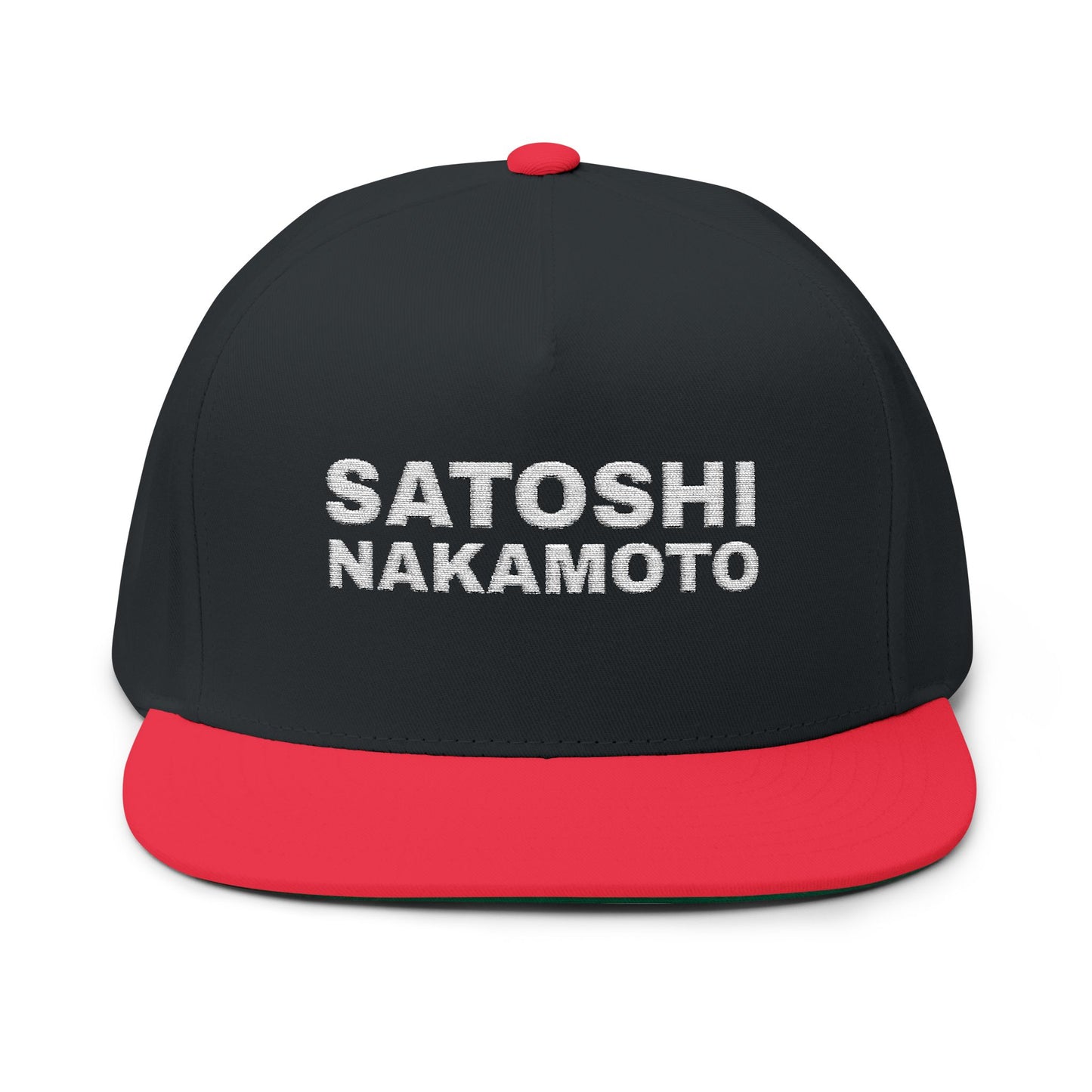 SATOSHI NAKAMOTO SNAPBACK CAP