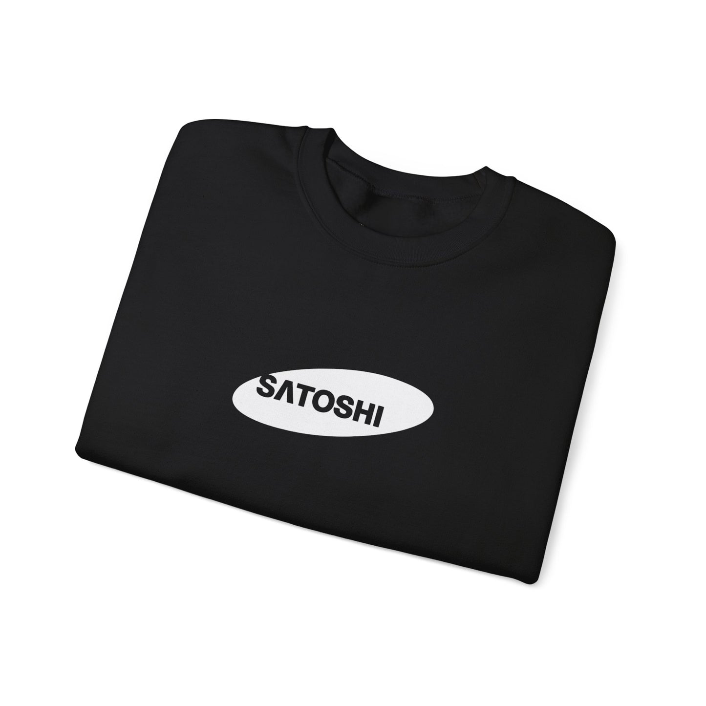 Satoshi LOGO Heavy Crewneck Sweatshirt