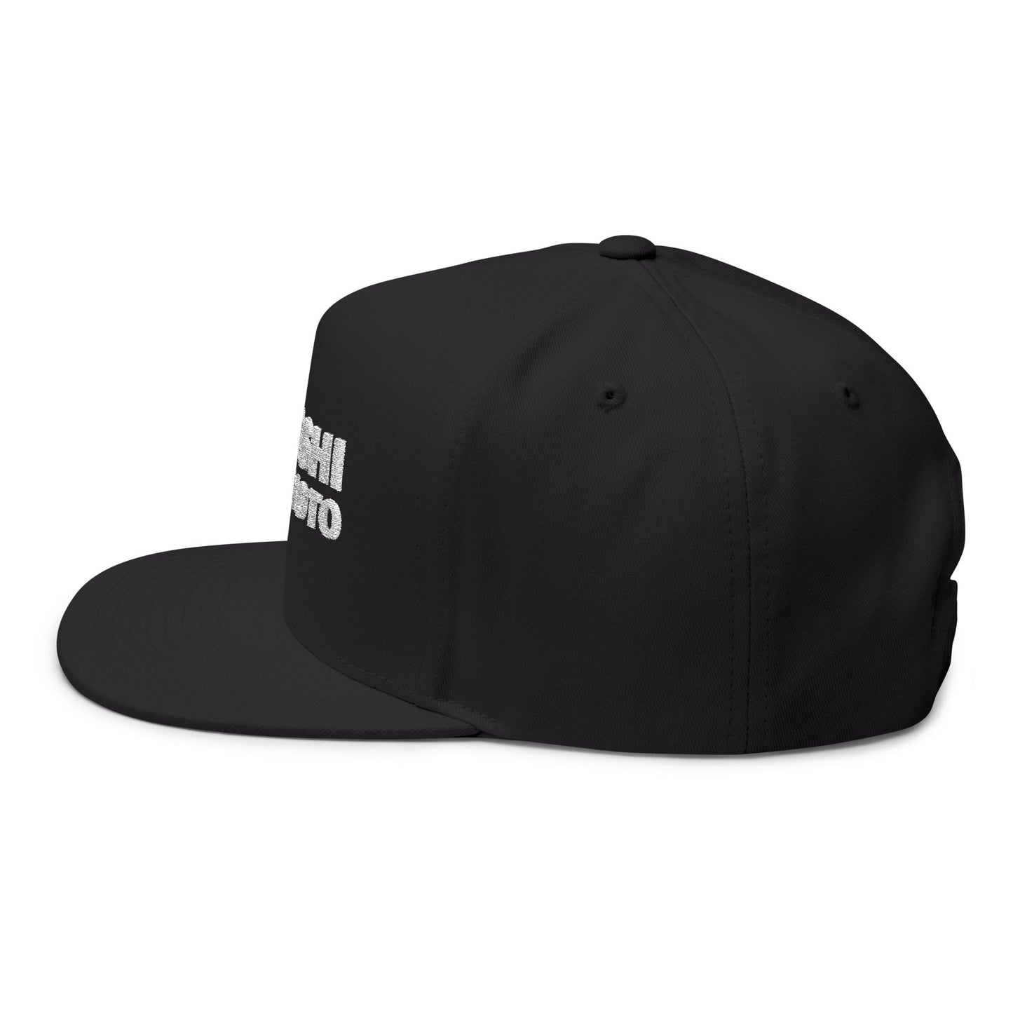 SATOSHI NAKAMOTO SNAPBACK CAP