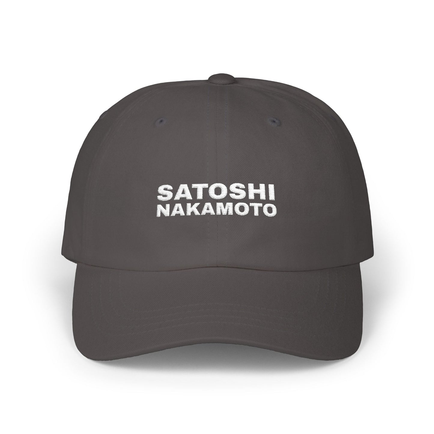 SATOSHI NAKAMOTO CLASSIC DAD CAP