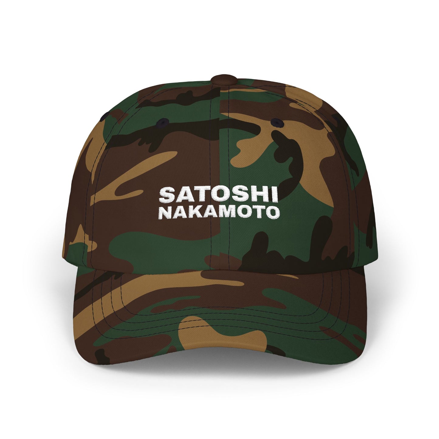 SATOSHI NAKAMOTO CLASSIC DAD CAP