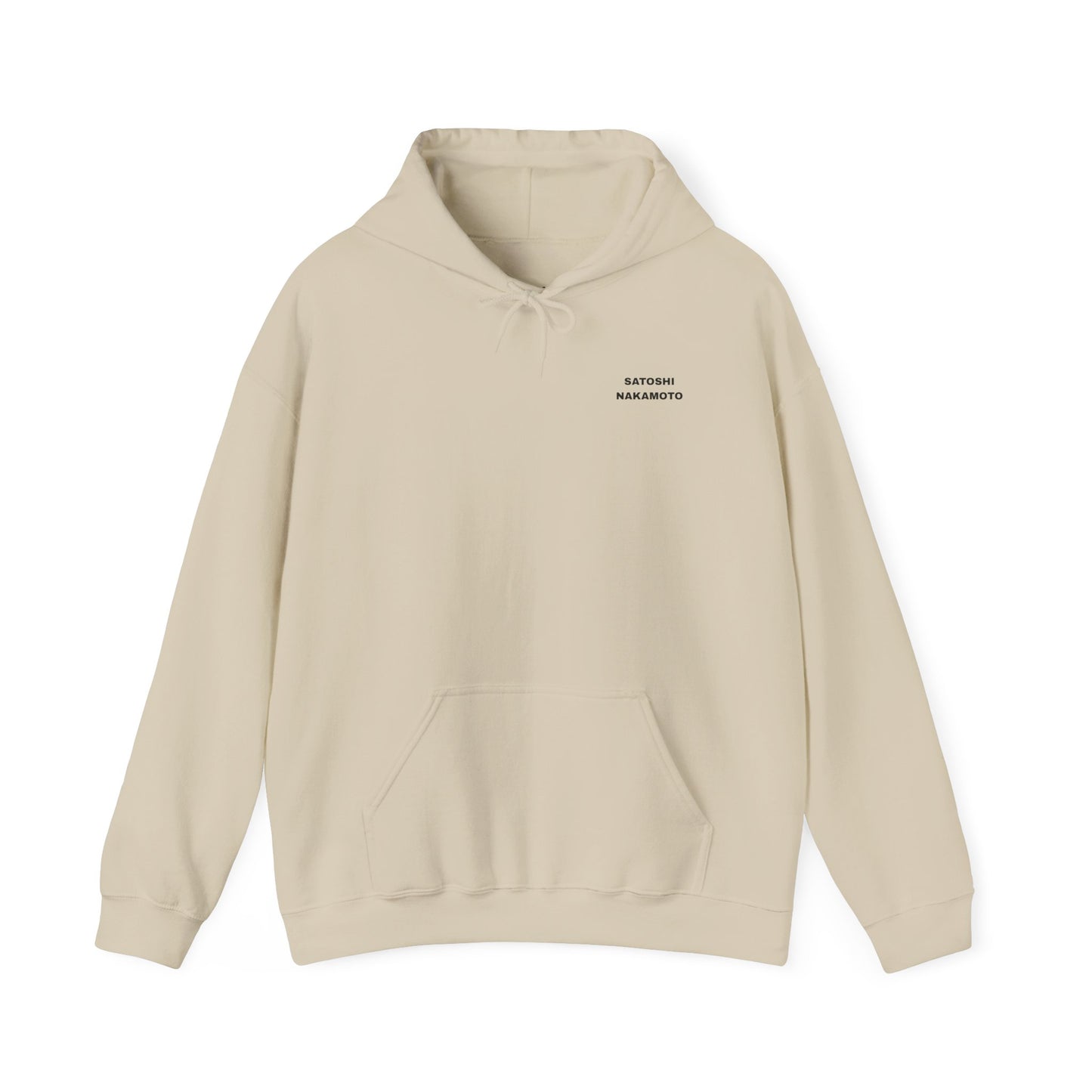 SATOSHI NAKAMOTO heavyweight hoodie