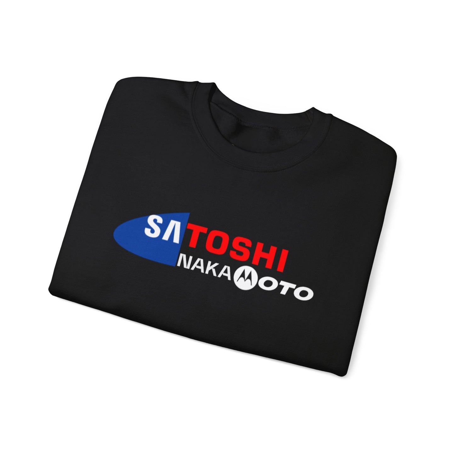 Satoshi Nakamoto LOGO Heavy Crewneck Sweatshirt
