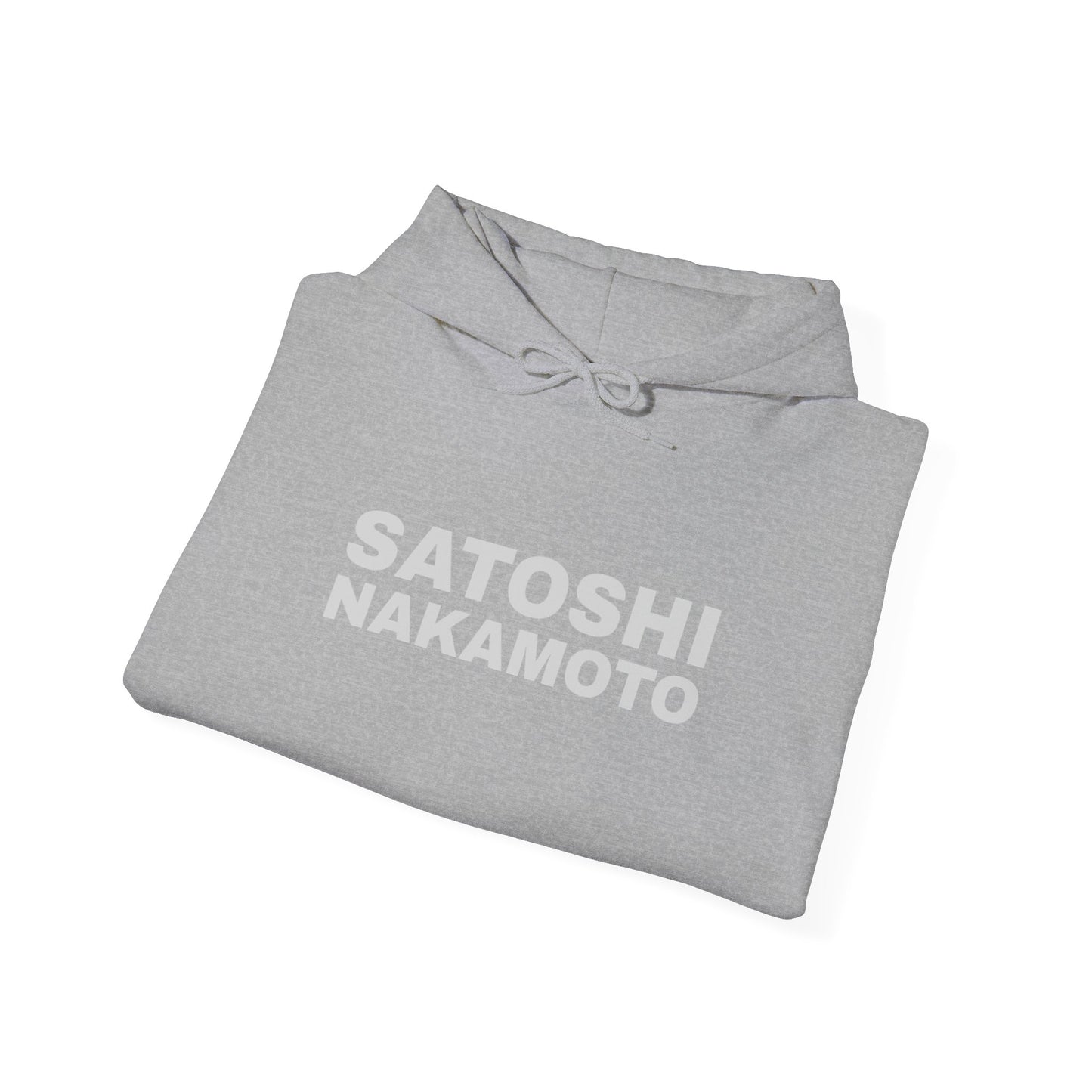 SATOSHI Logo heavyweight hoodie