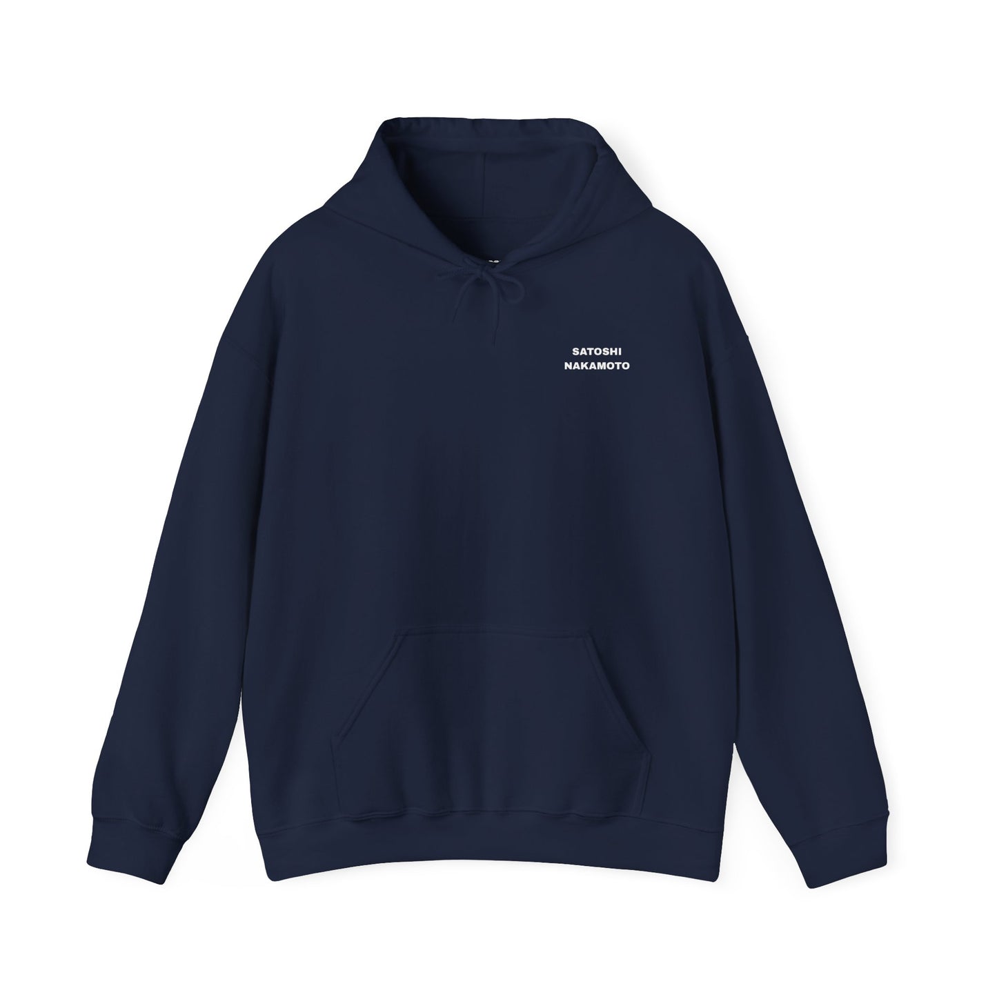 SATOSHI NAKAMOTO heavyweight hoodie