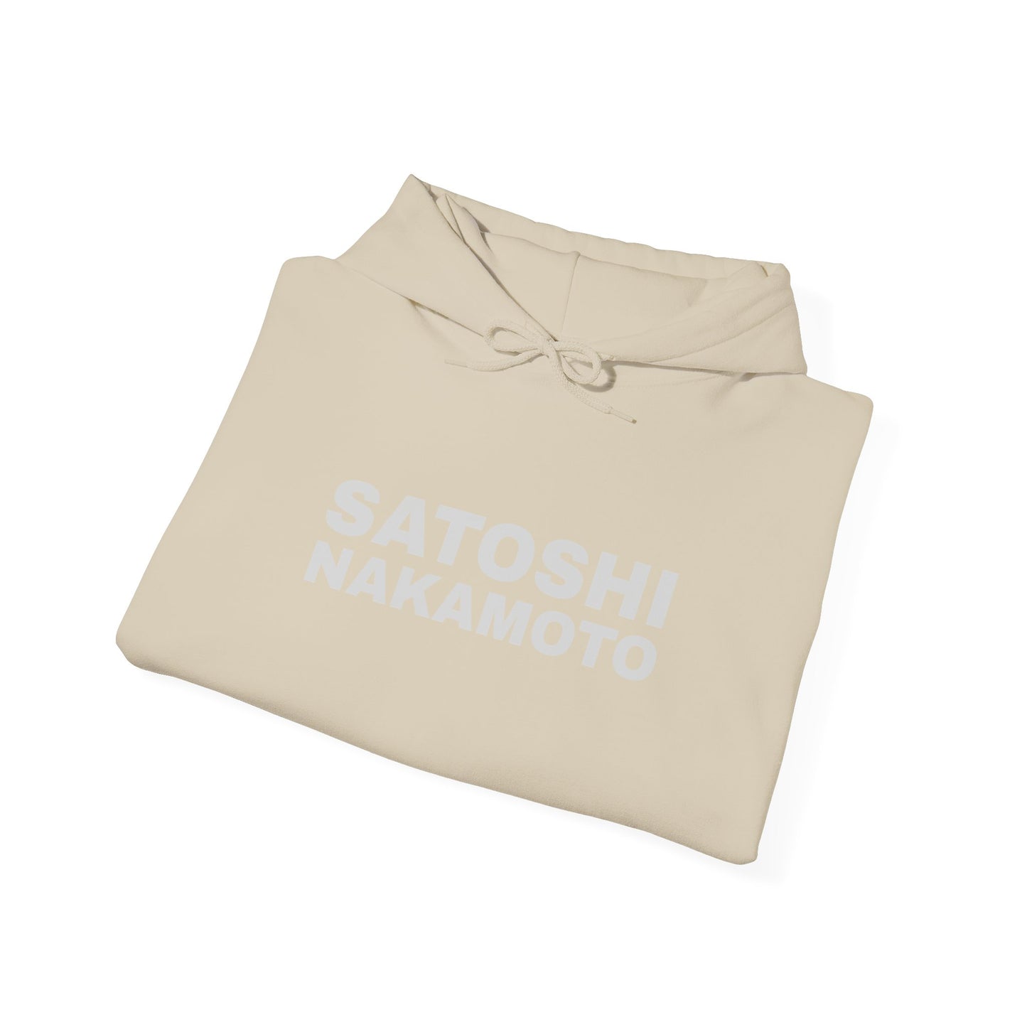 SATOSHI Logo heavyweight hoodie