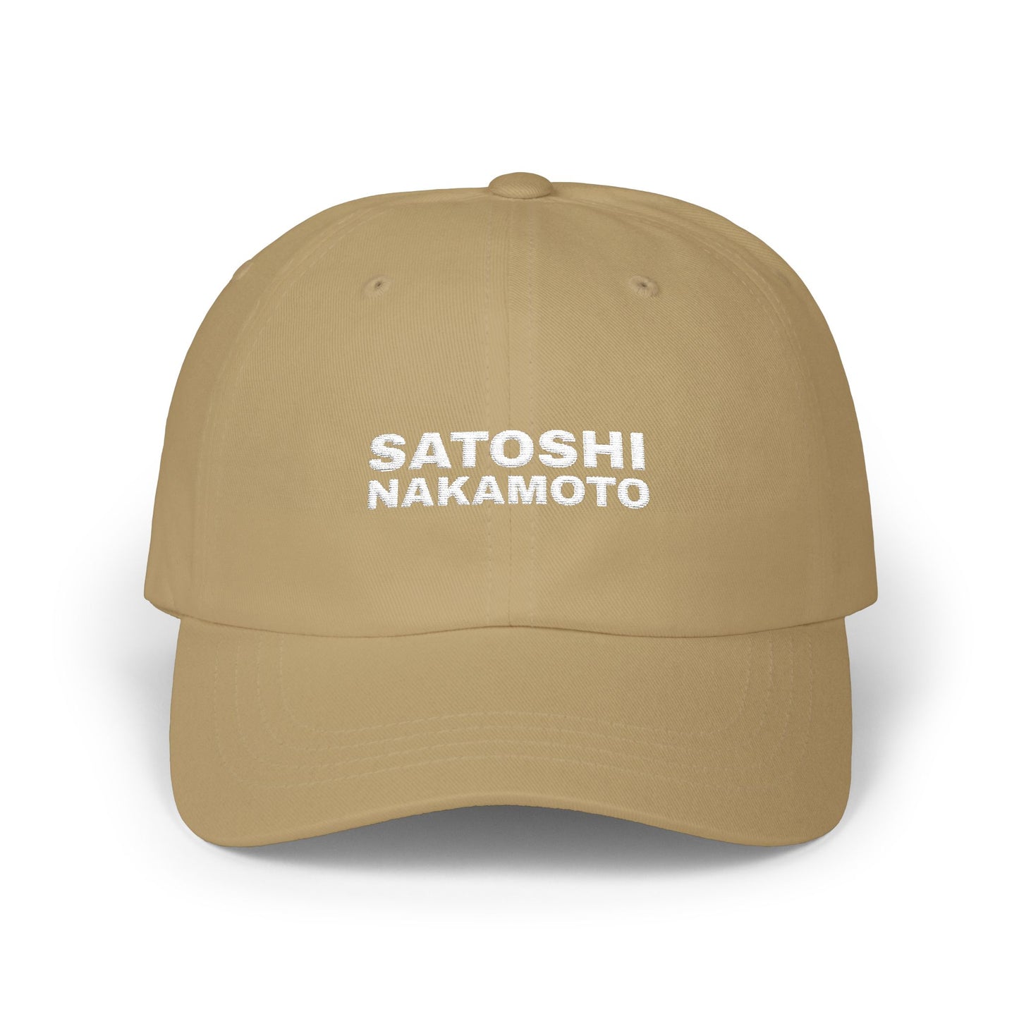 SATOSHI NAKAMOTO CLASSIC DAD CAP