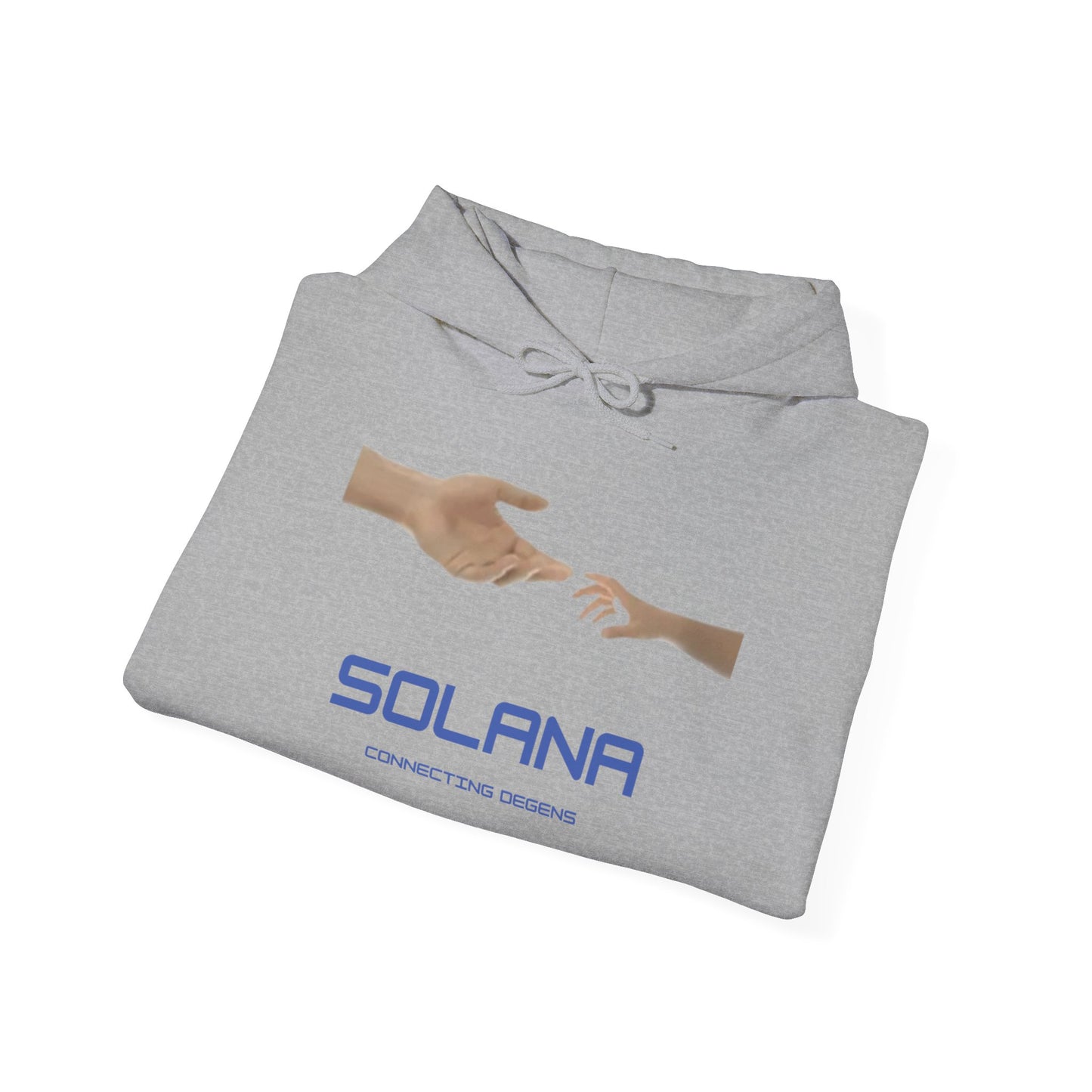 SOLANA CONNECTING DEGENS heavyweight hoodie