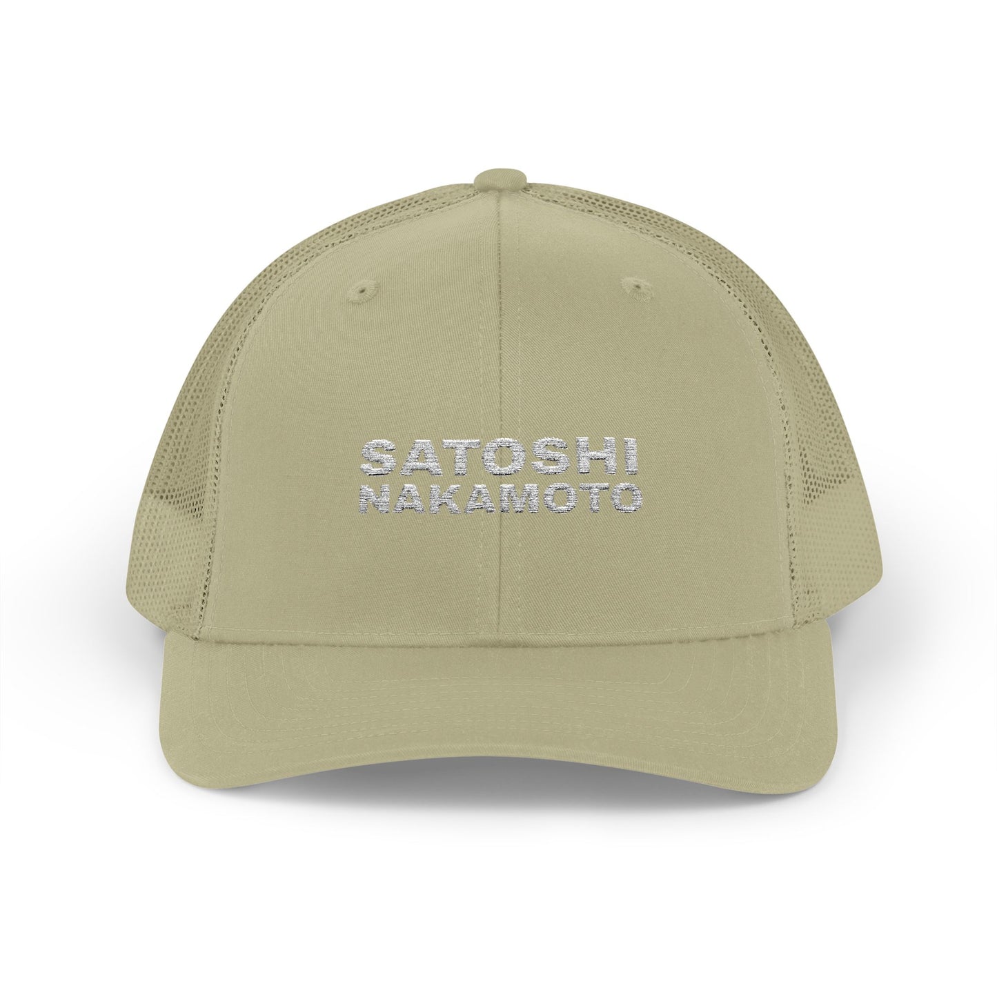 SATOSHI NAKAMOTO TRUCKER CAP