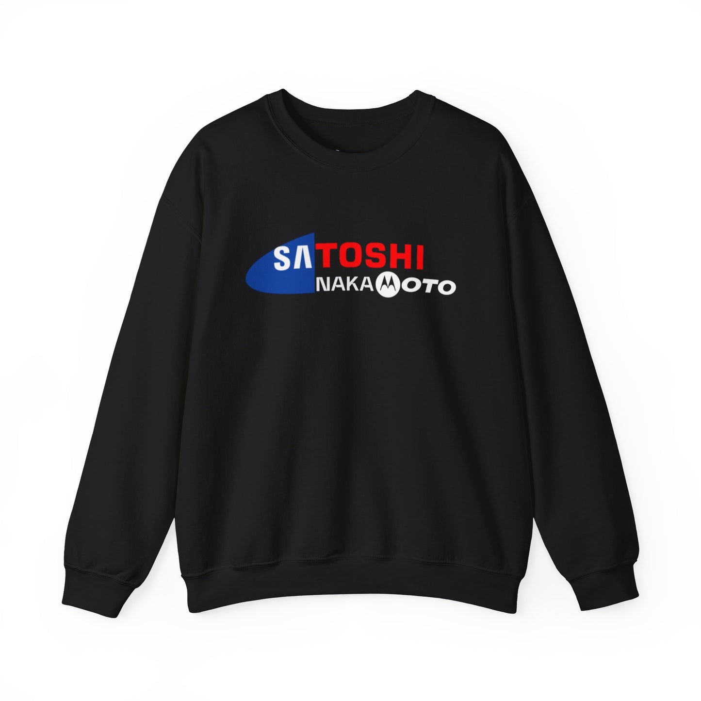 Satoshi Nakamoto LOGO Heavy Crewneck Sweatshirt