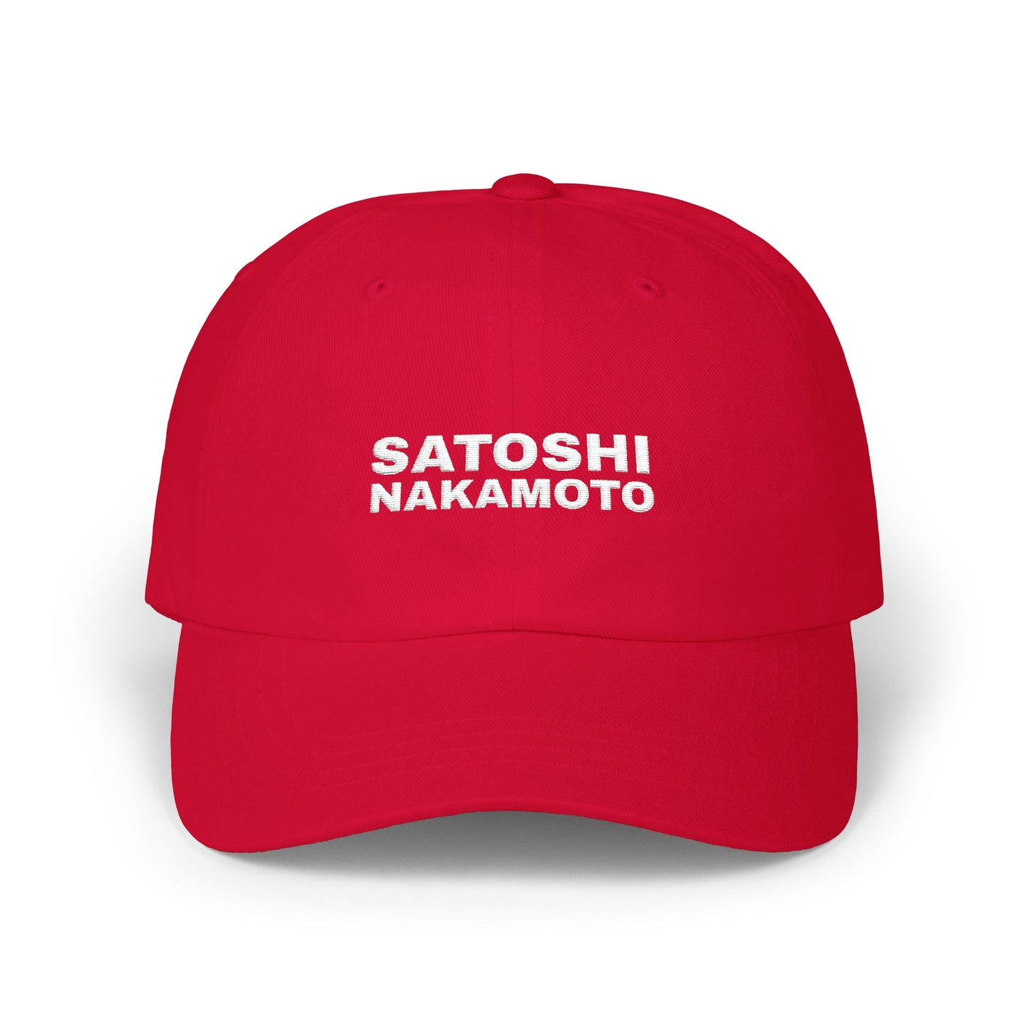 SATOSHI NAKAMOTO CLASSIC DAD CAP