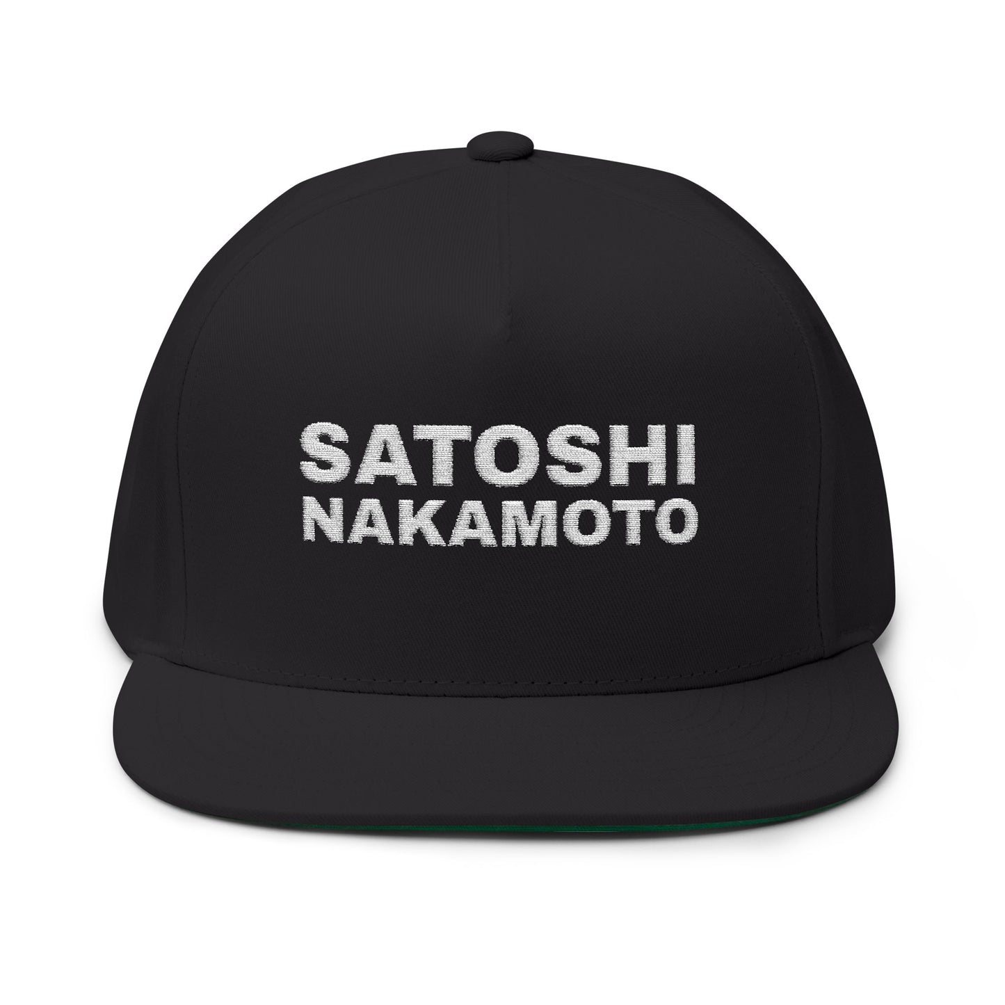 SATOSHI NAKAMOTO SNAPBACK CAP