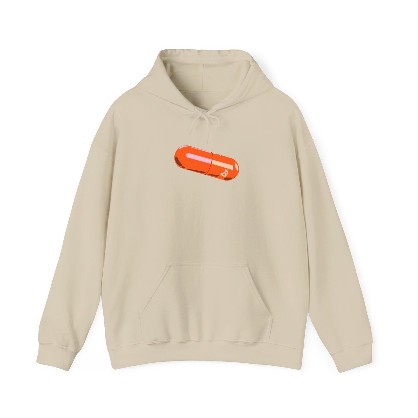 BITCOIN PILL heavyweight hoodie