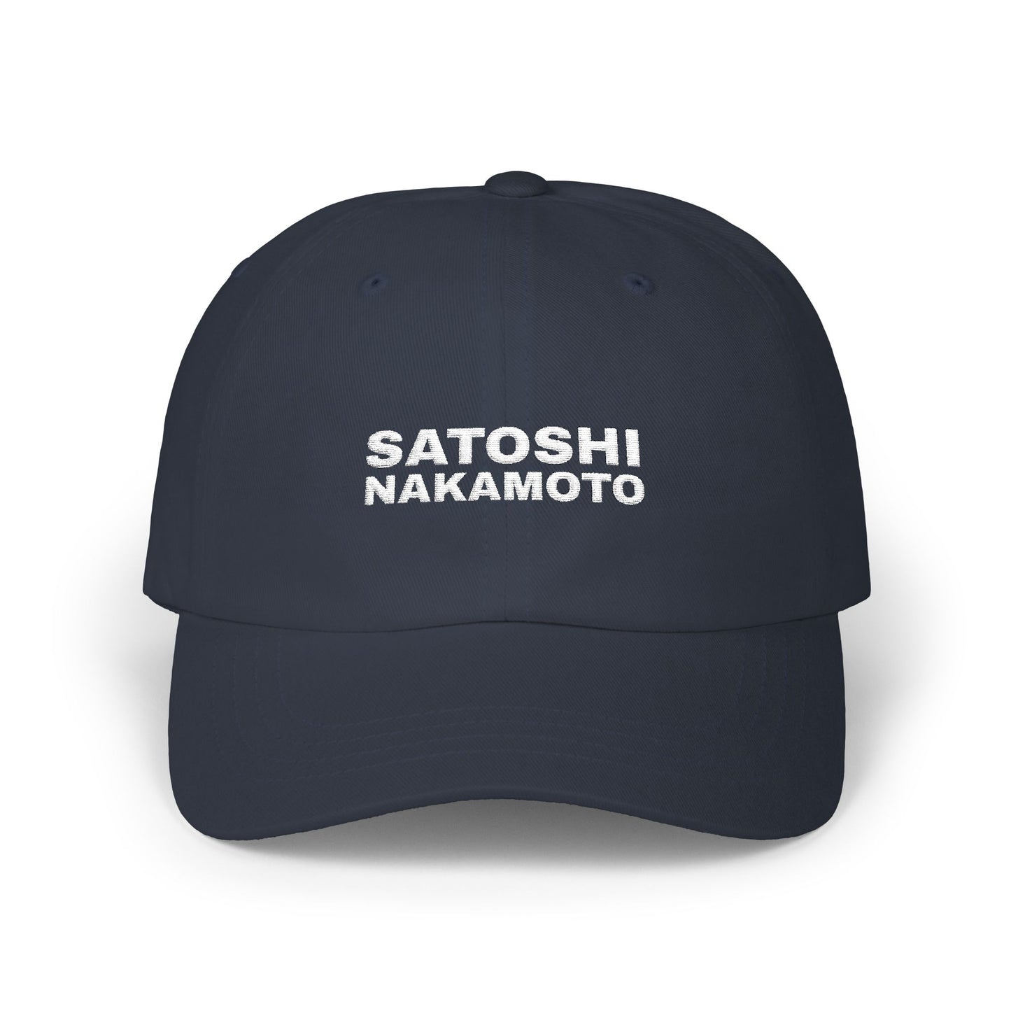 SATOSHI NAKAMOTO CLASSIC DAD CAP
